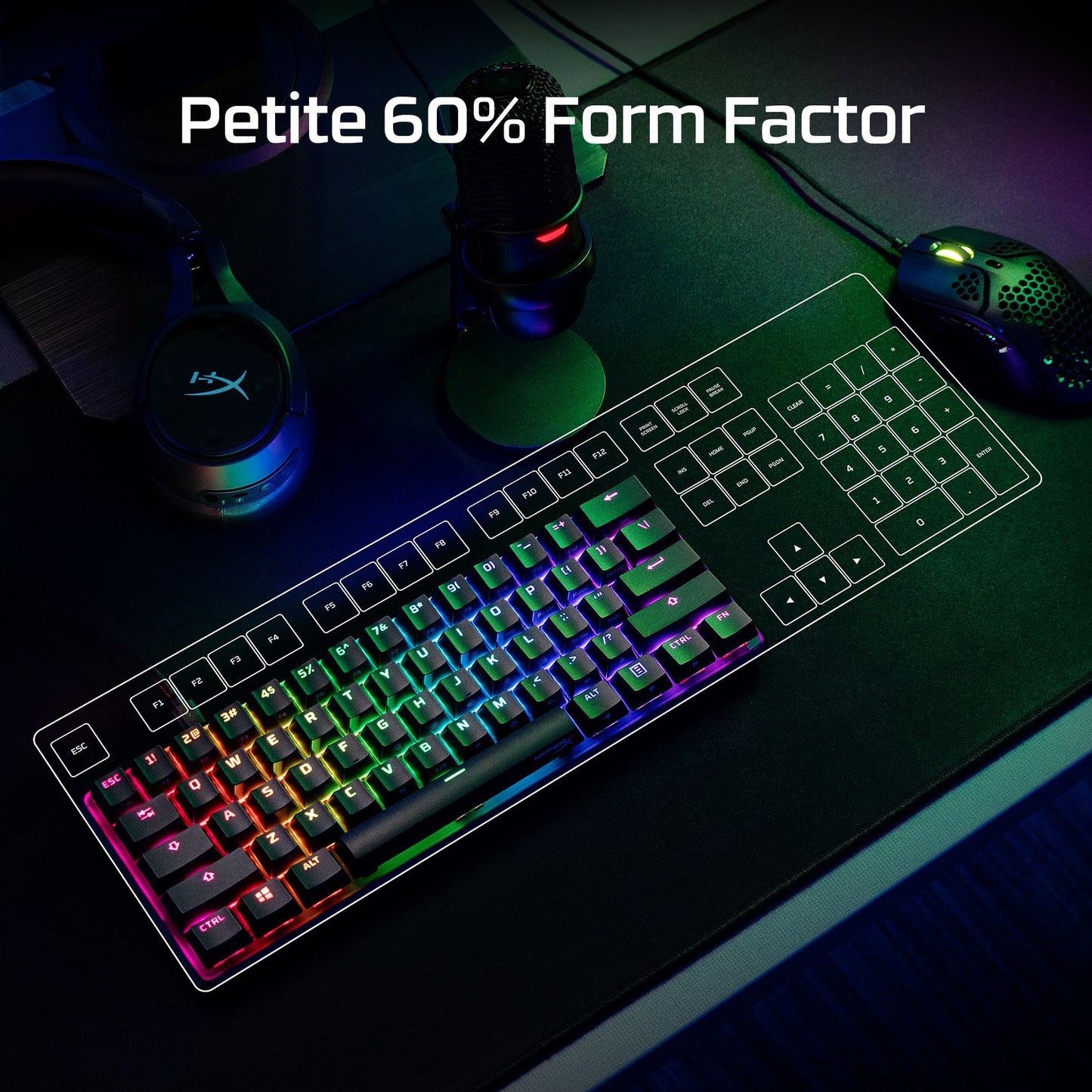 HyperX Alloy Origins 60 - Mechanical Gaming Keyboard - HX Red