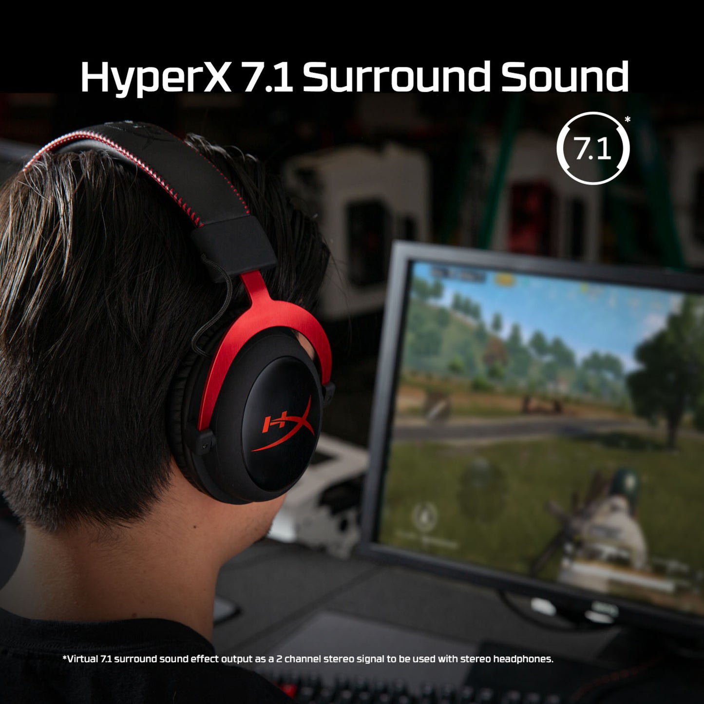 HyperX Cloud II - Gaming Headset (Black-Gunmetal)