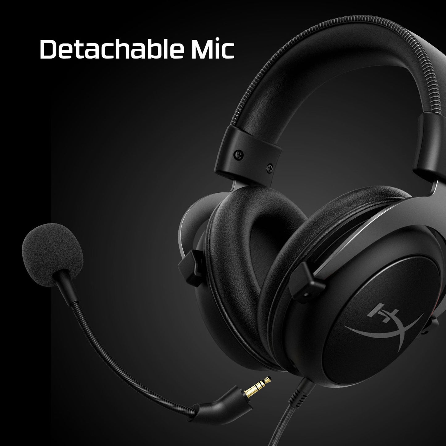 HyperX Cloud II - Gaming Headset (Black-Gunmetal)