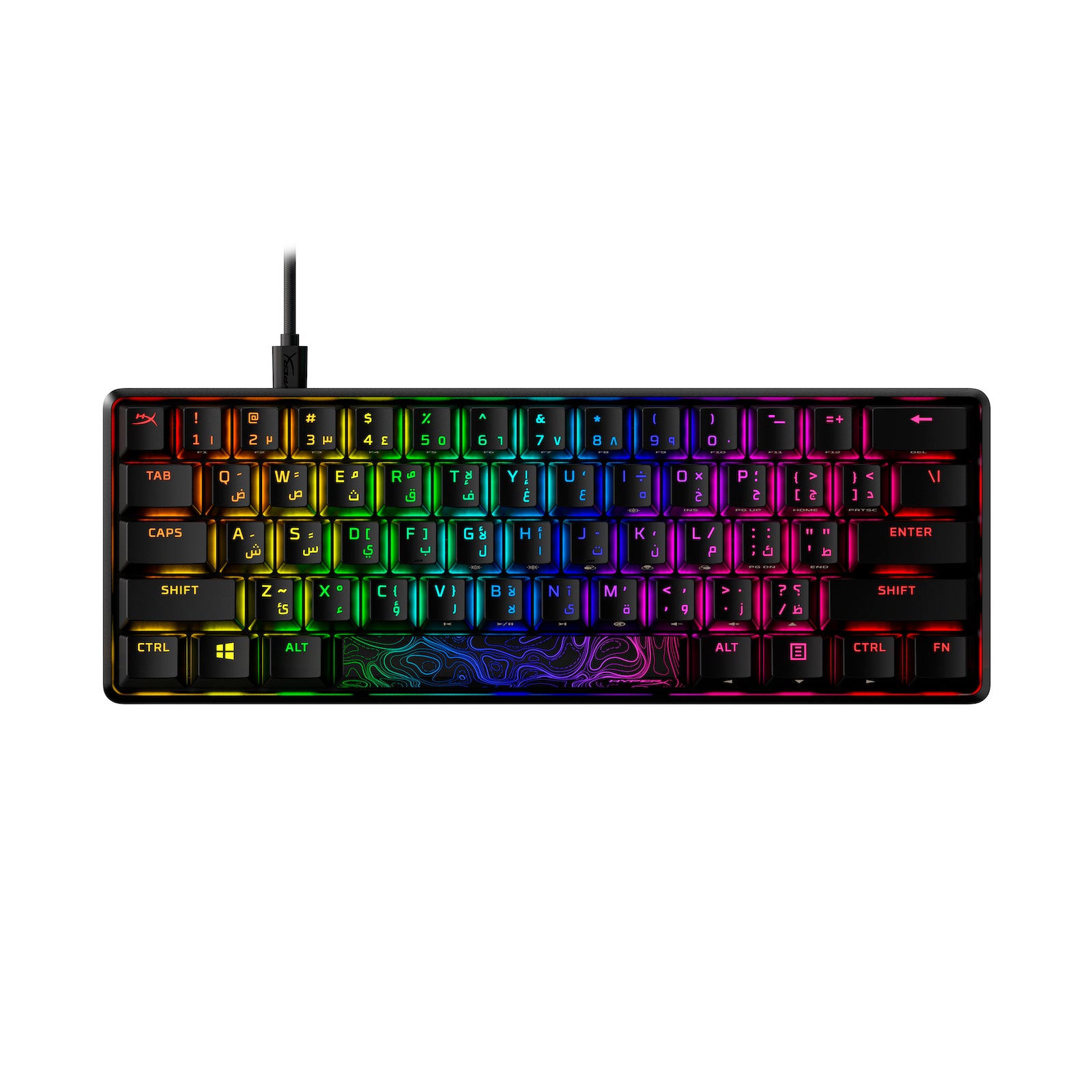 HyperX Alloy Origins 60 - Mechanical Gaming Keyboard - HX Red