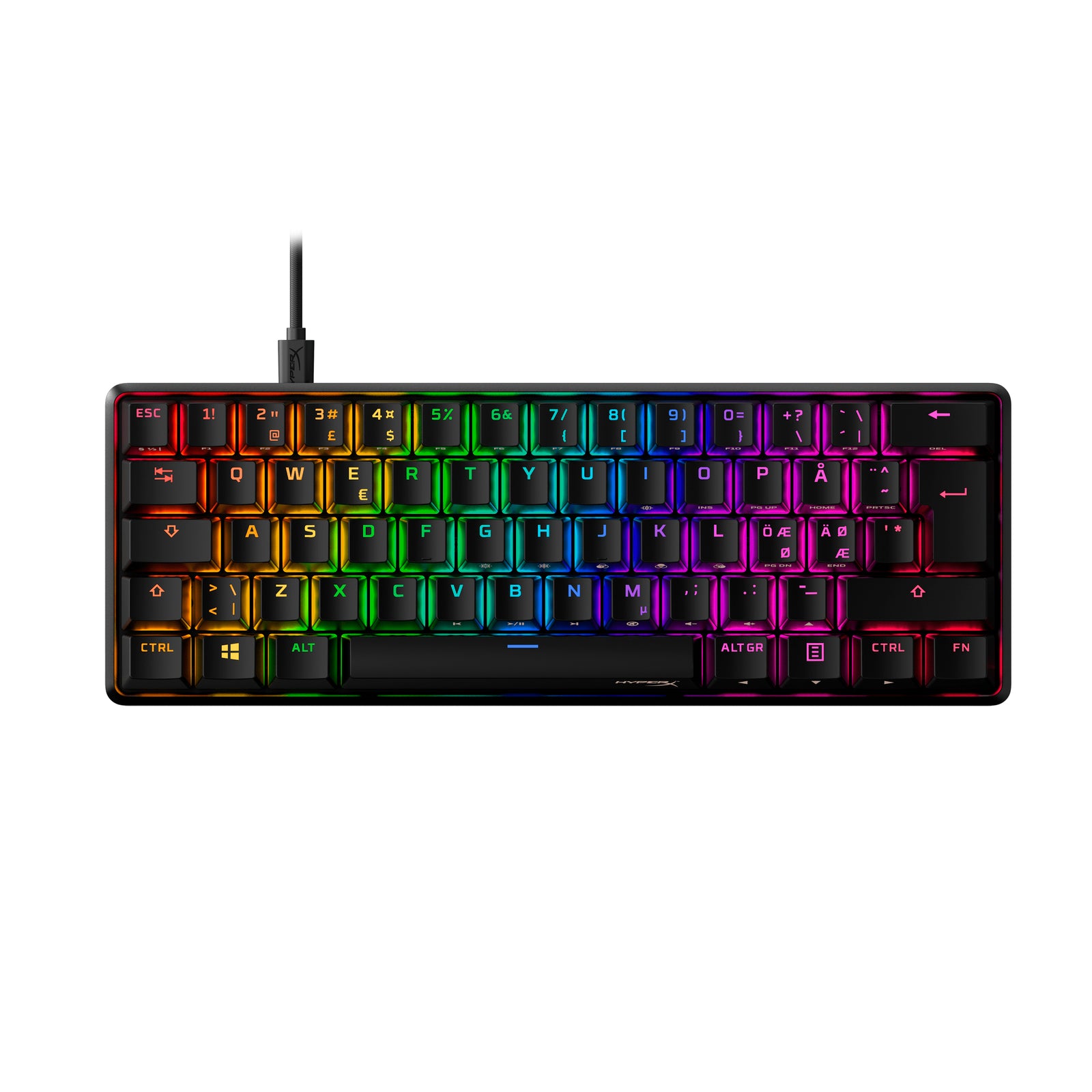 HyperX Alloy Origins 60 - Mechanical Gaming Keyboard - HX Red