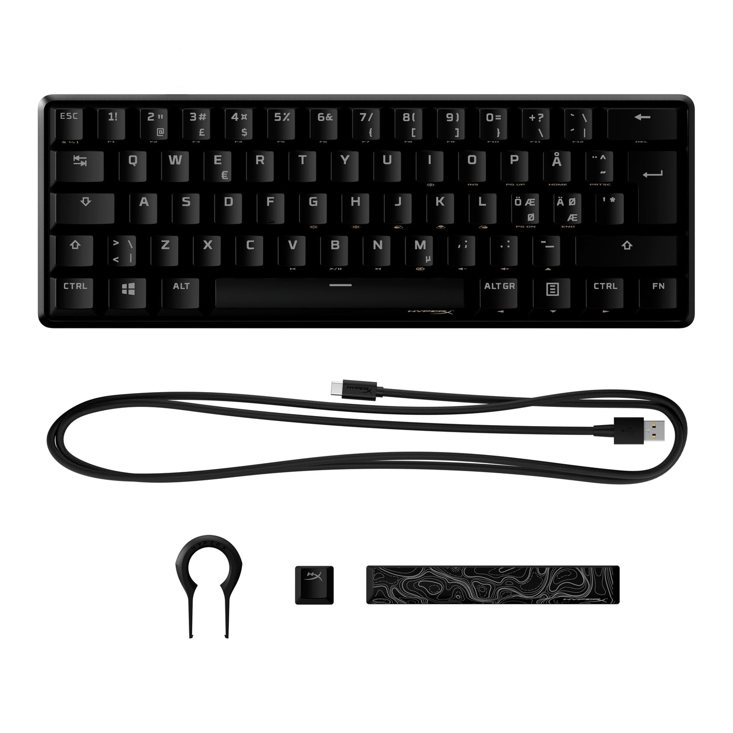 HyperX Alloy Origins 60 - Mechanical Gaming Keyboard - HX Red