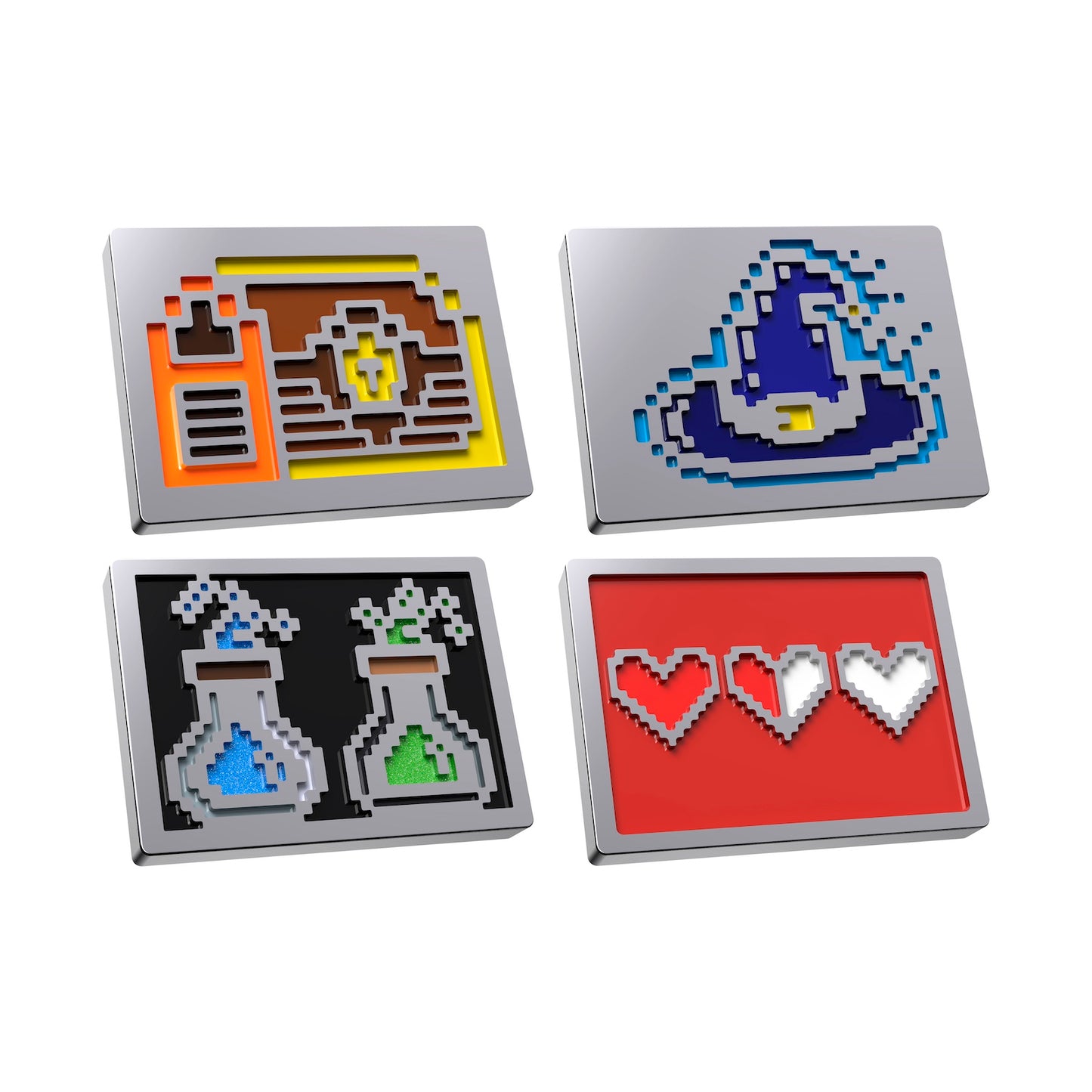HyperX Badge Pack - Cute Magnetic Badges