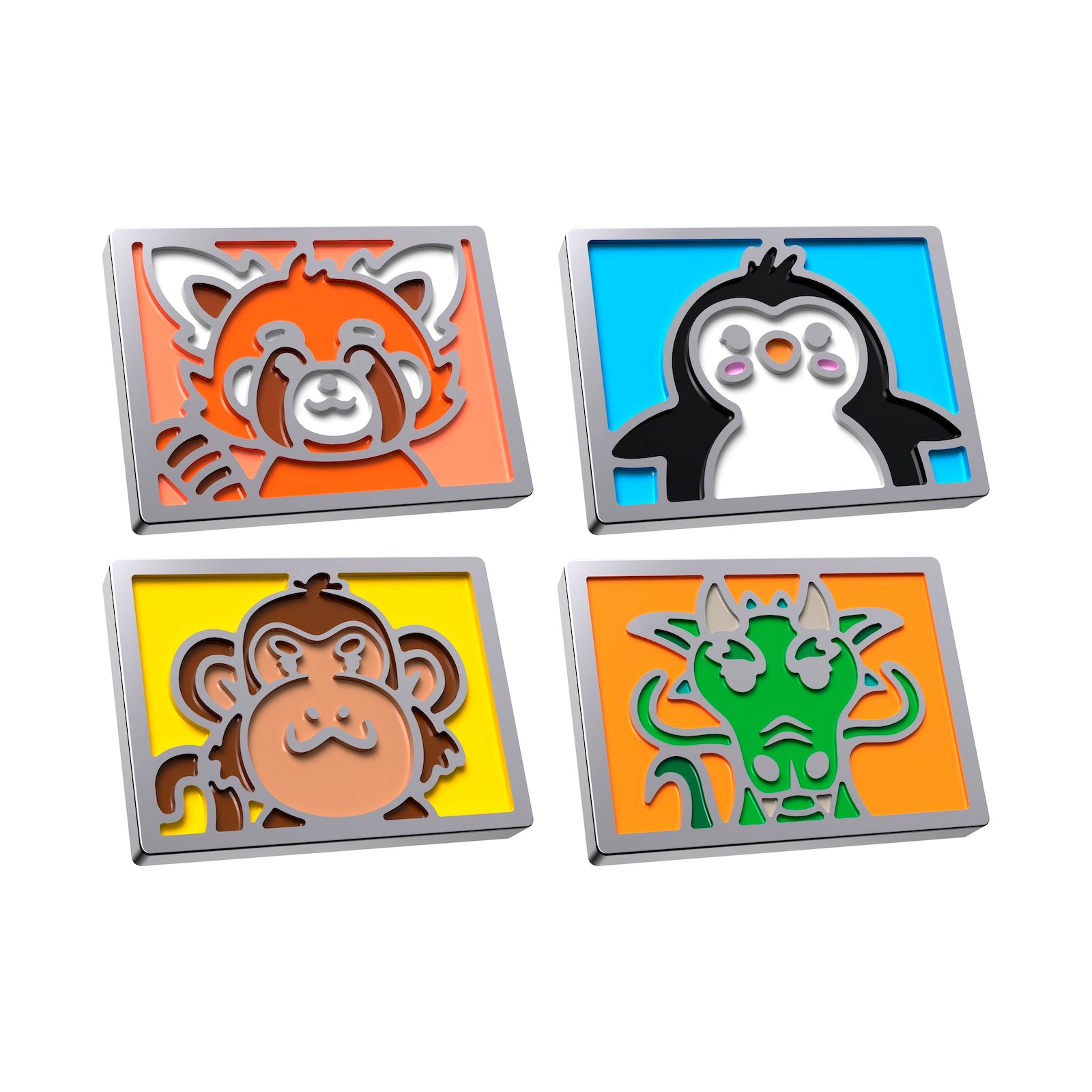 HyperX Badge Pack - Cute Magnetic Badges