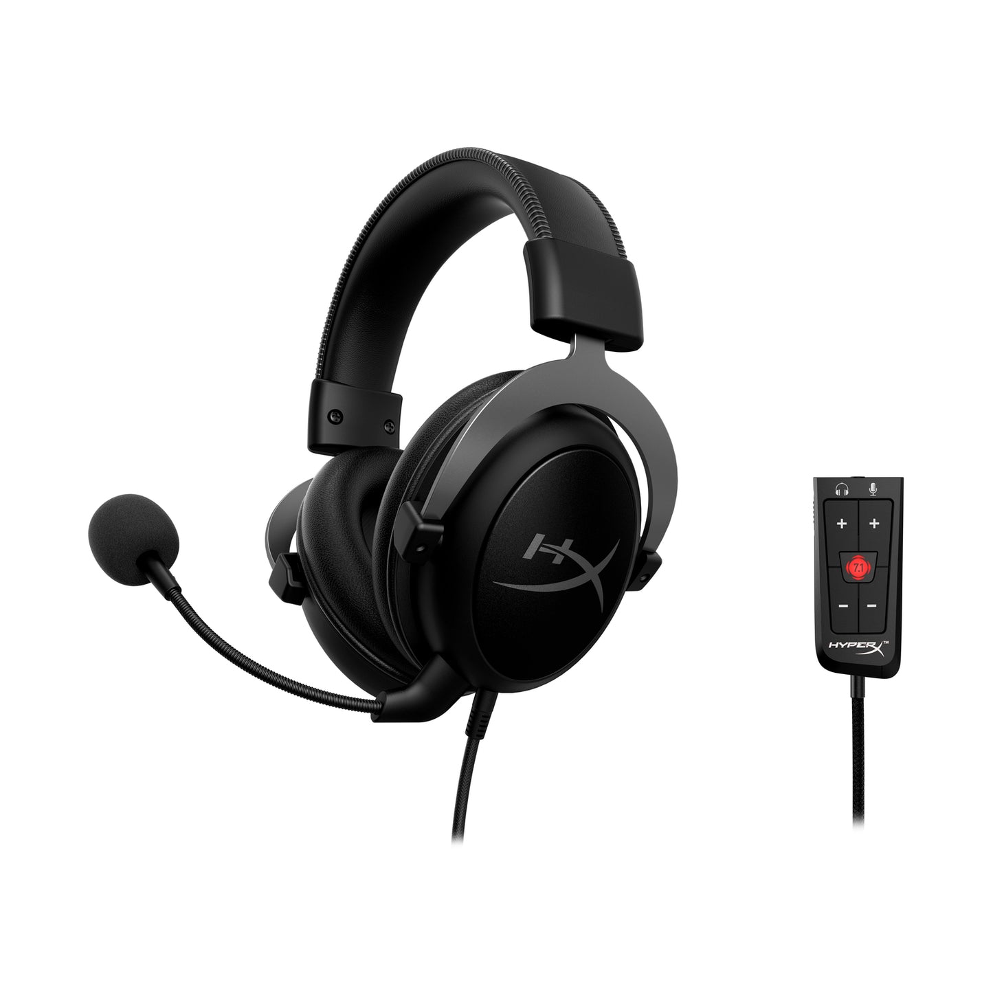 HyperX Cloud II - Gaming Headset (Black-Gunmetal)