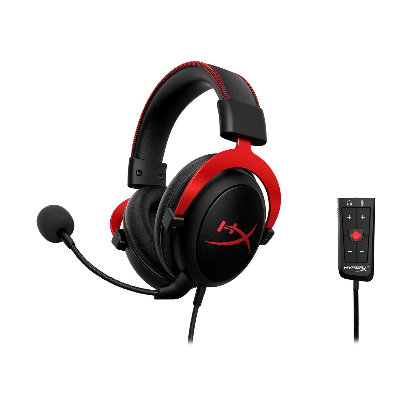 HyperX Cloud II - Gaming Headset (Black-Gunmetal)
