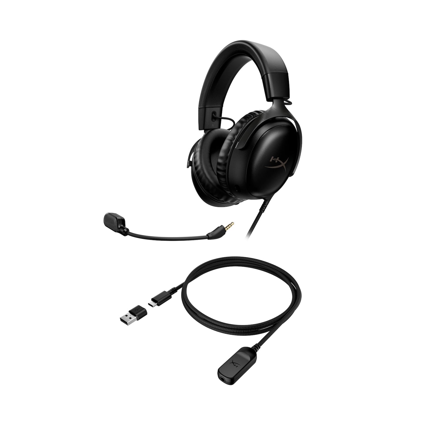HyperX Cloud III - Gaming Headset (Black/Red)