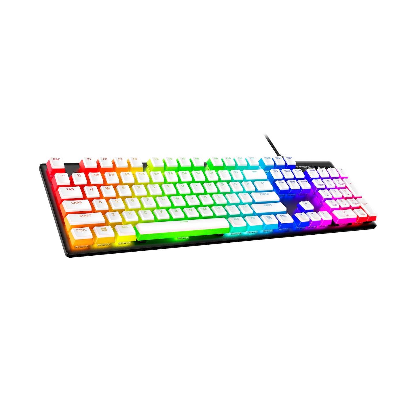 HyperX Pudding Keycaps 2 - Full Key Set - PBT - Pink (US Layout)