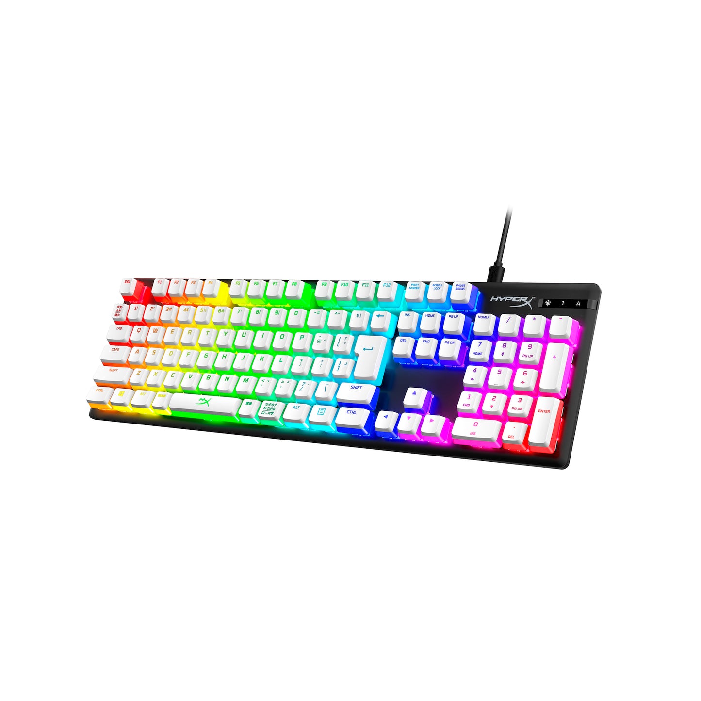 HyperX Pudding Keycaps - ABS - White