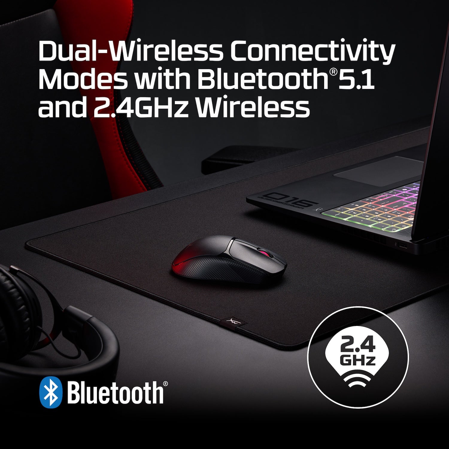 HyperX Pulsefire Fuse Wireless Gaming Mouse