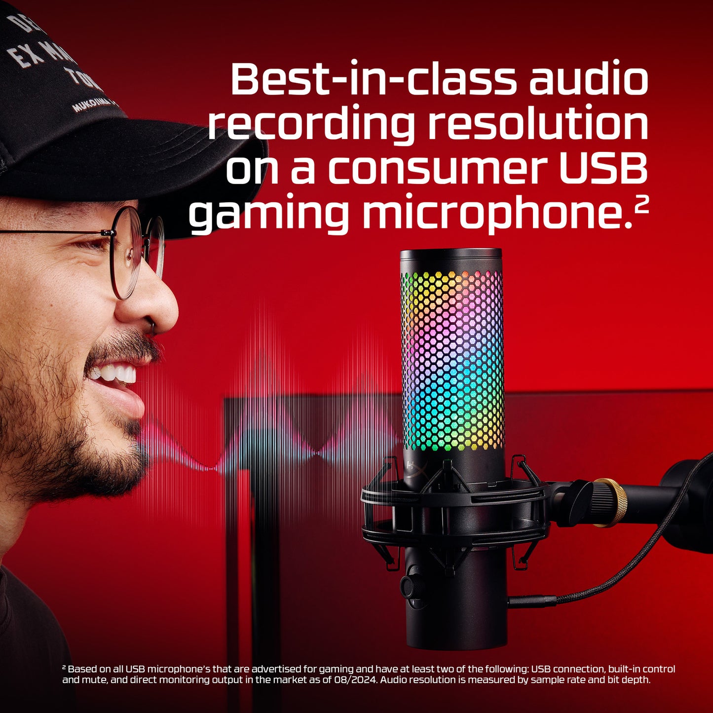 HyperX QuadCast 2 S - USB Microphone (Black)