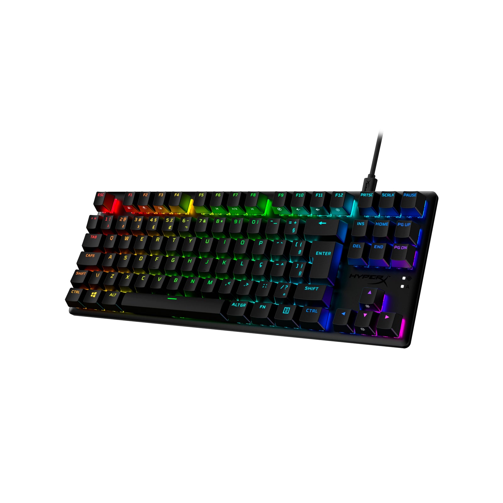 HyperX Alloy Origins Core PBT HX Aqua - Mechanical Gaming Keyboard