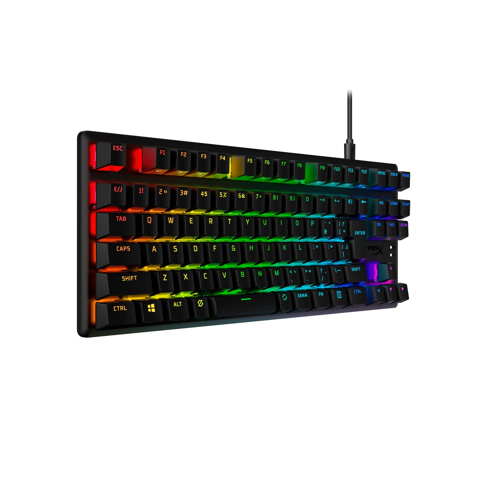 HyperX Alloy Origins Core PBT HX Aqua - Mechanical Gaming Keyboard