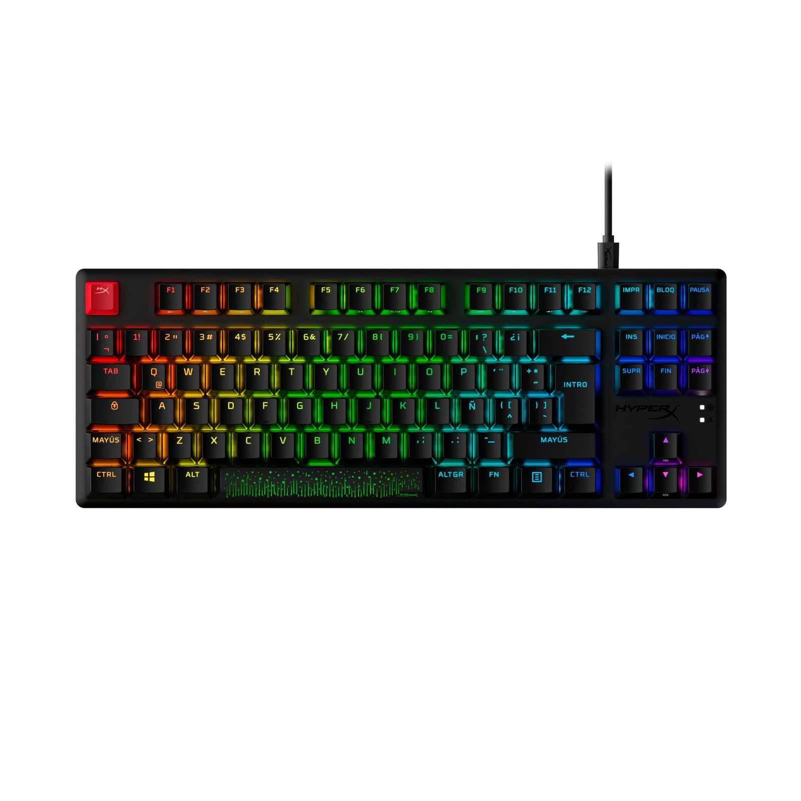 HyperX Alloy Origins Core PBT HX Aqua - Mechanical Gaming Keyboard