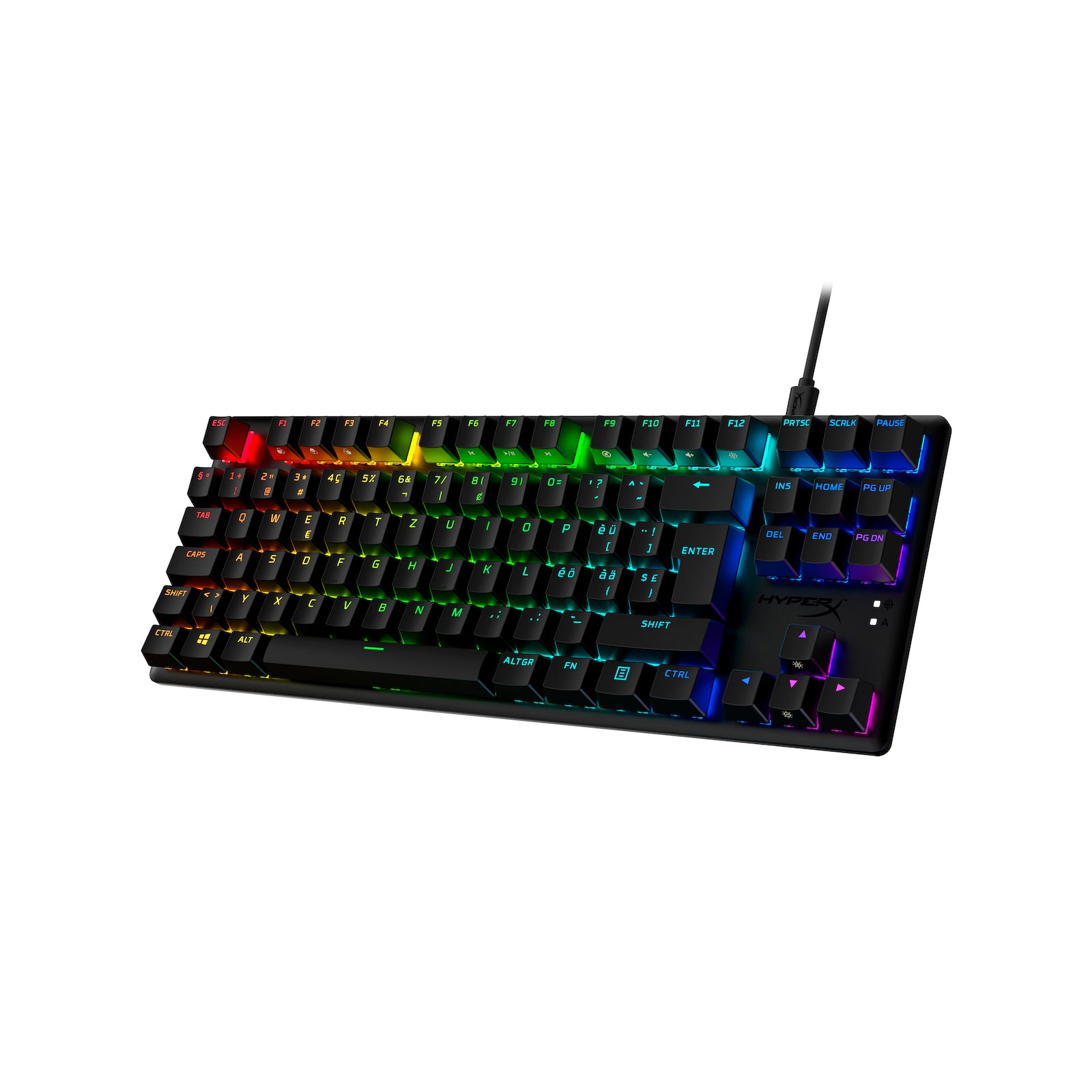 HyperX Alloy Origins Core PBT HX Aqua - Mechanical Gaming Keyboard
