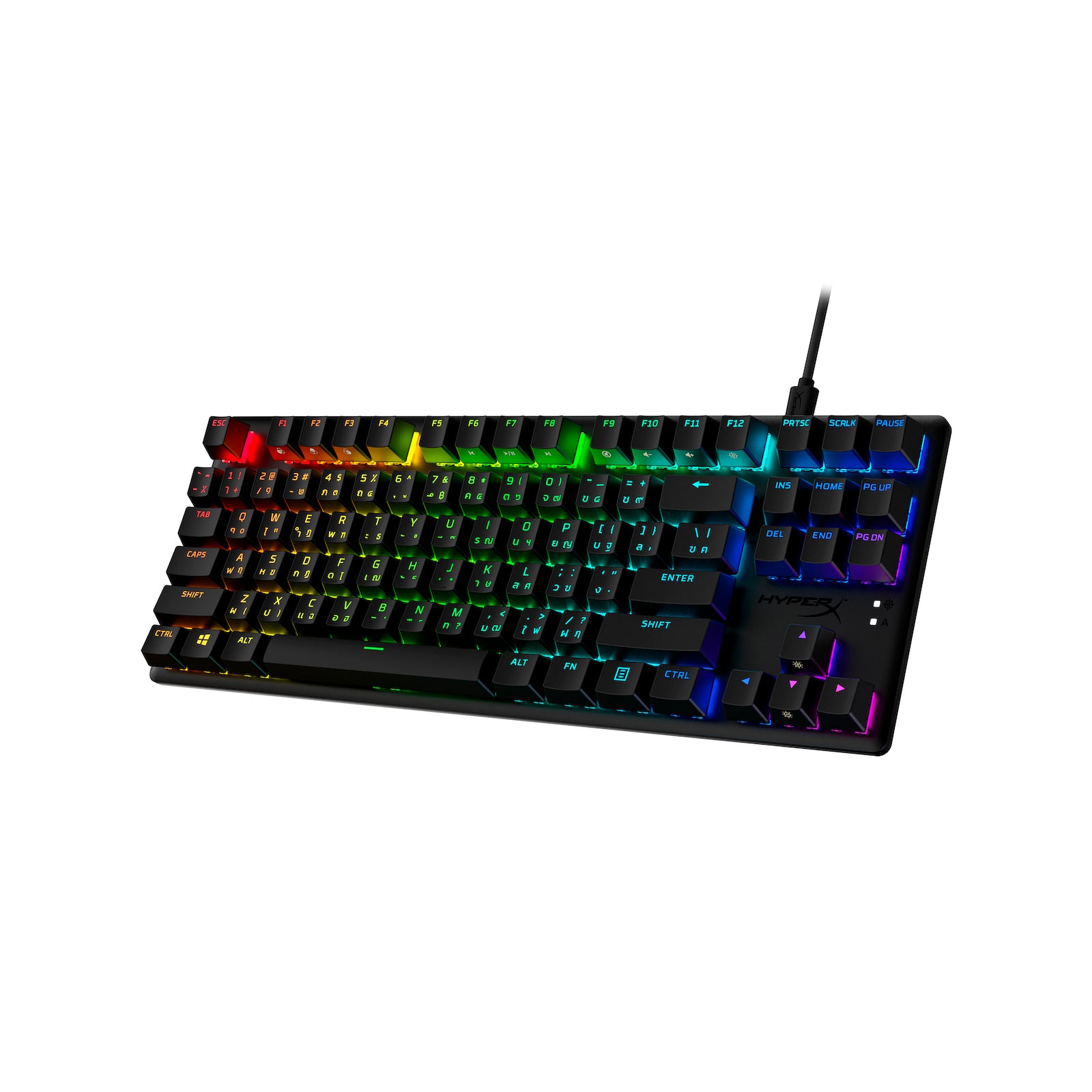 HyperX Alloy Origins Core PBT HX Aqua - Mechanical Gaming Keyboard