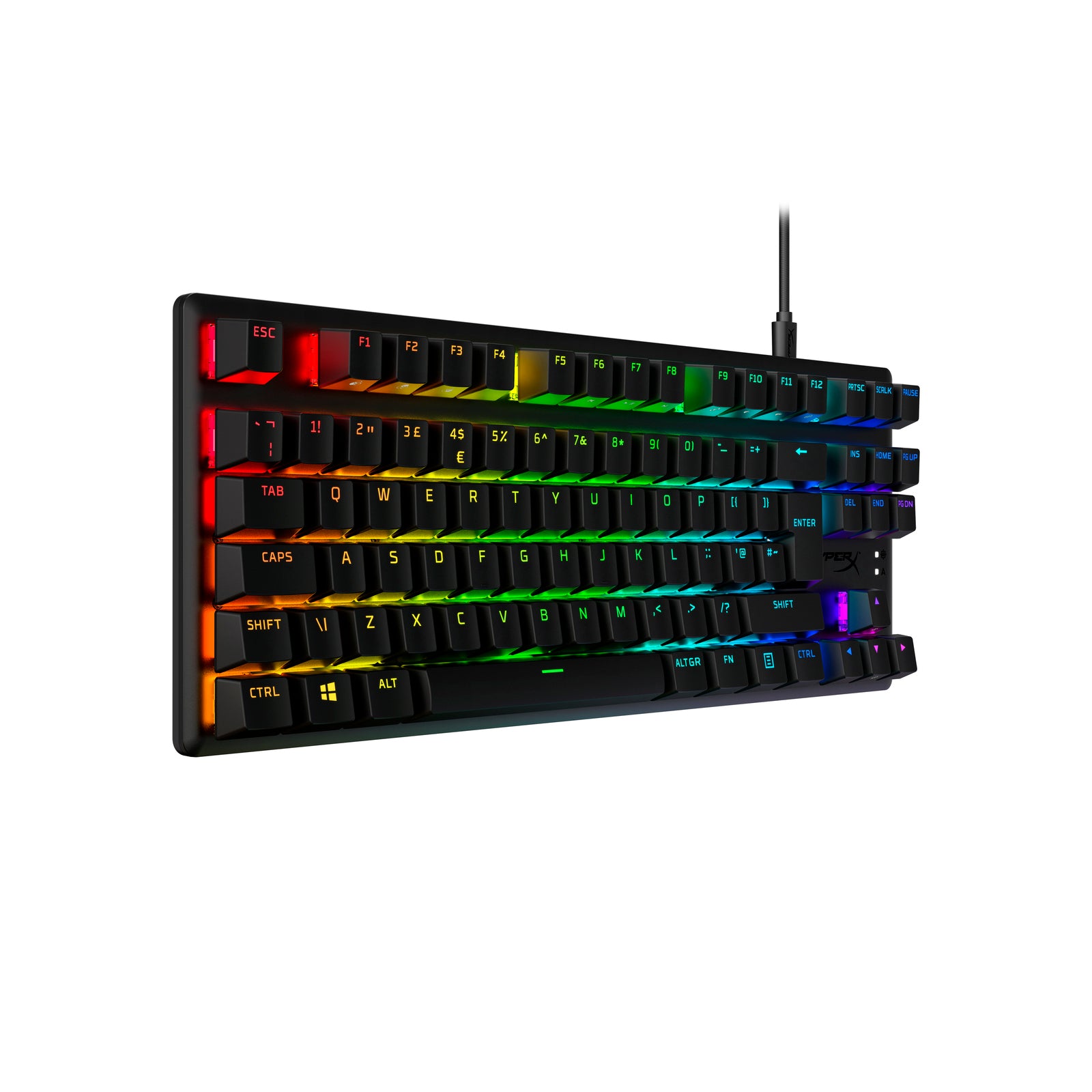 HyperX Alloy Origins Core PBT HX Aqua - Mechanical Gaming Keyboard