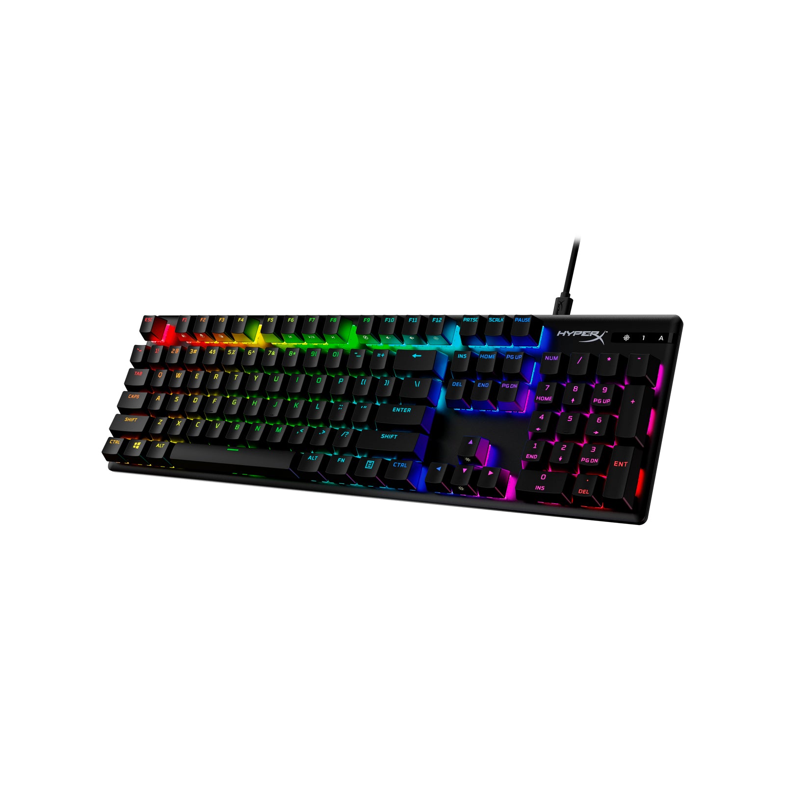 HyperX Alloy Origins PBT HX Aqua - Mechanical Gaming Keyboard