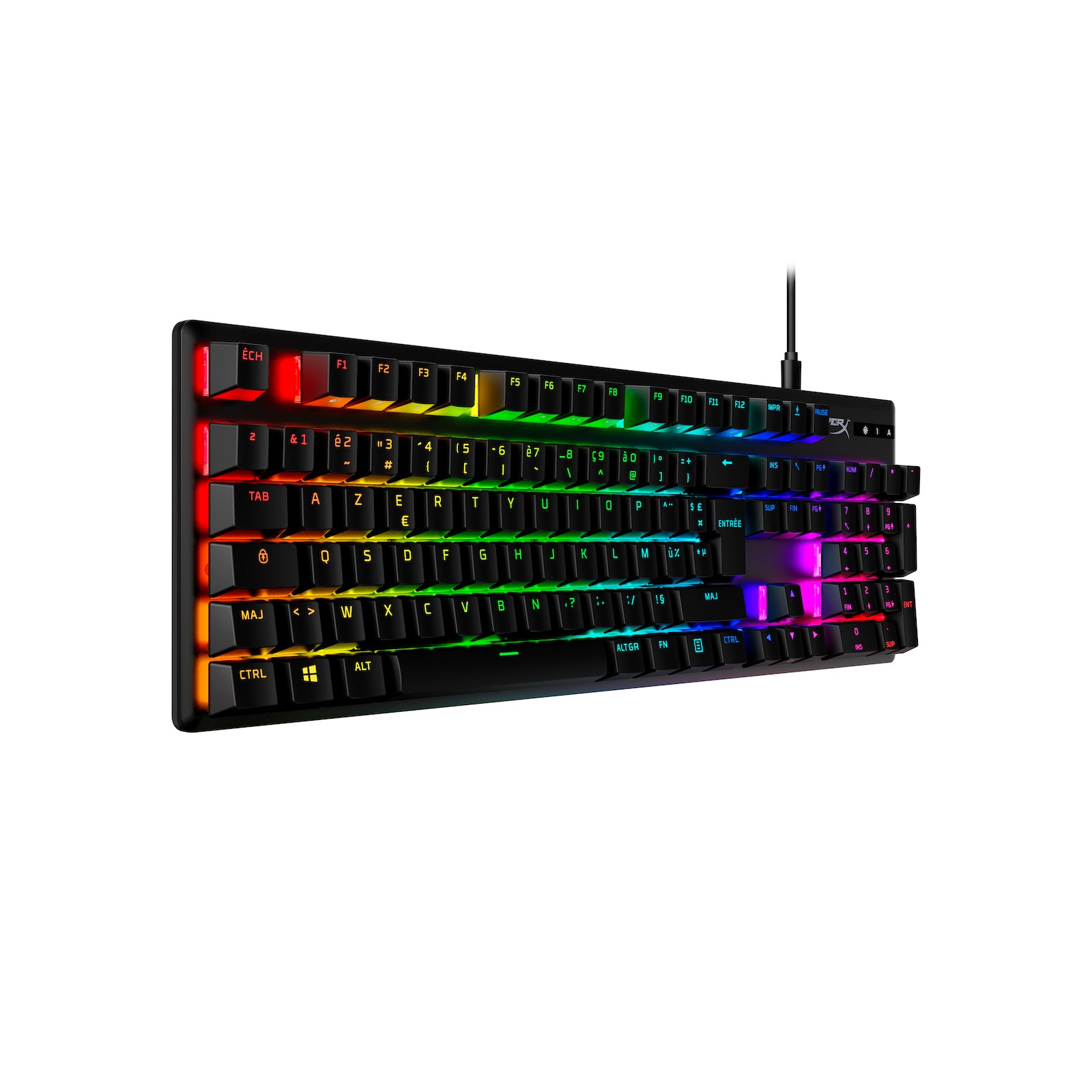 HyperX Alloy Origins PBT HX Aqua - Mechanical Gaming Keyboard
