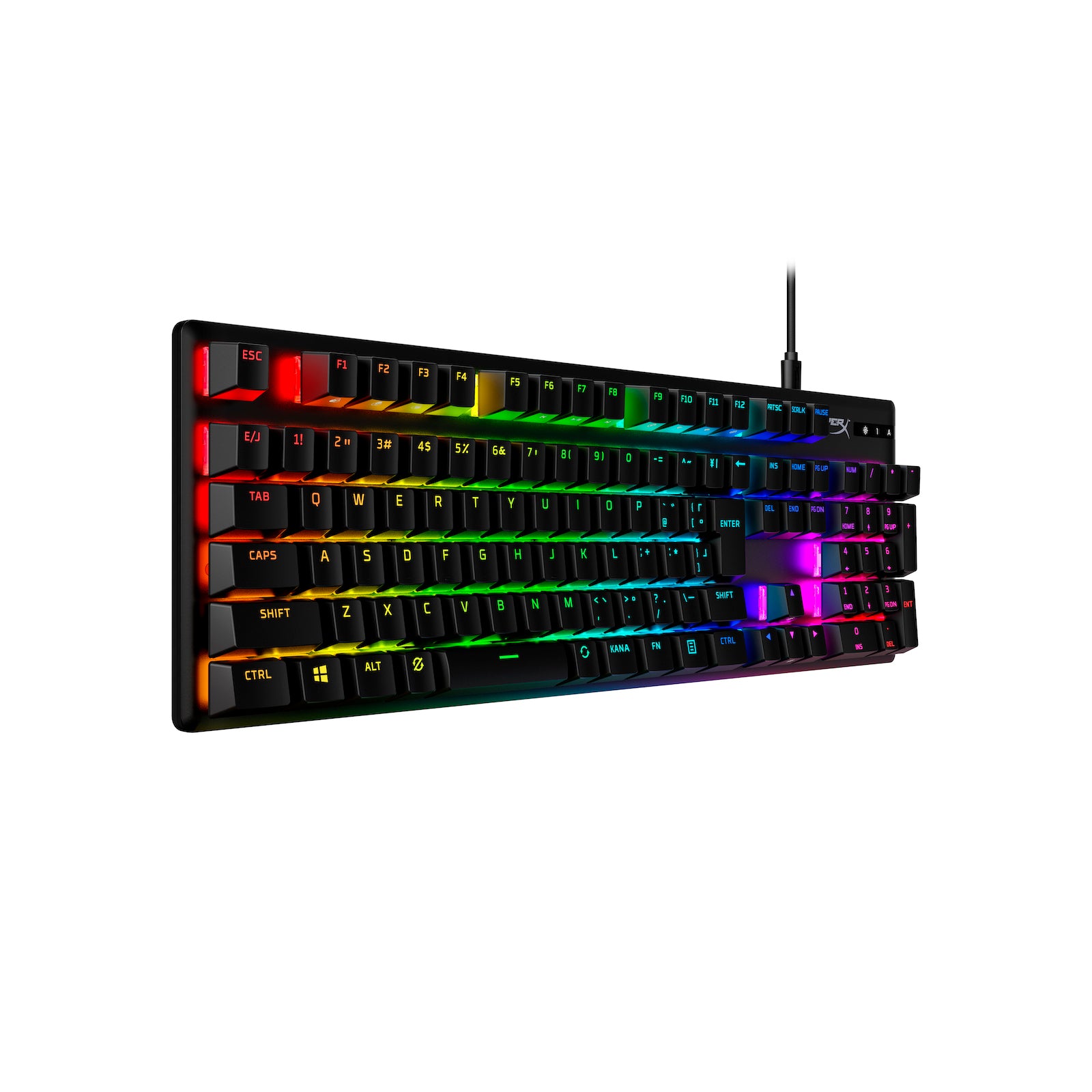 HyperX Alloy Origins PBT HX Aqua - Mechanical Gaming Keyboard