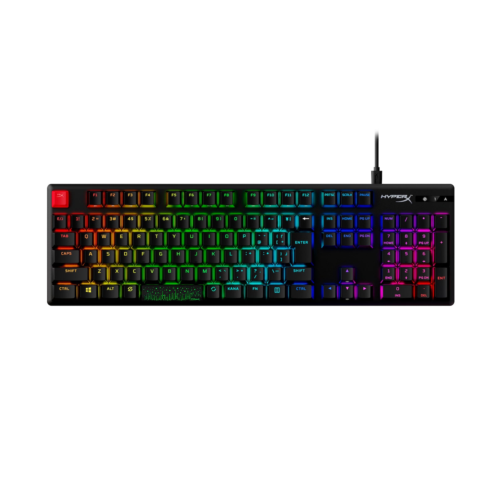 HyperX Alloy Origins PBT HX Aqua - Mechanical Gaming Keyboard