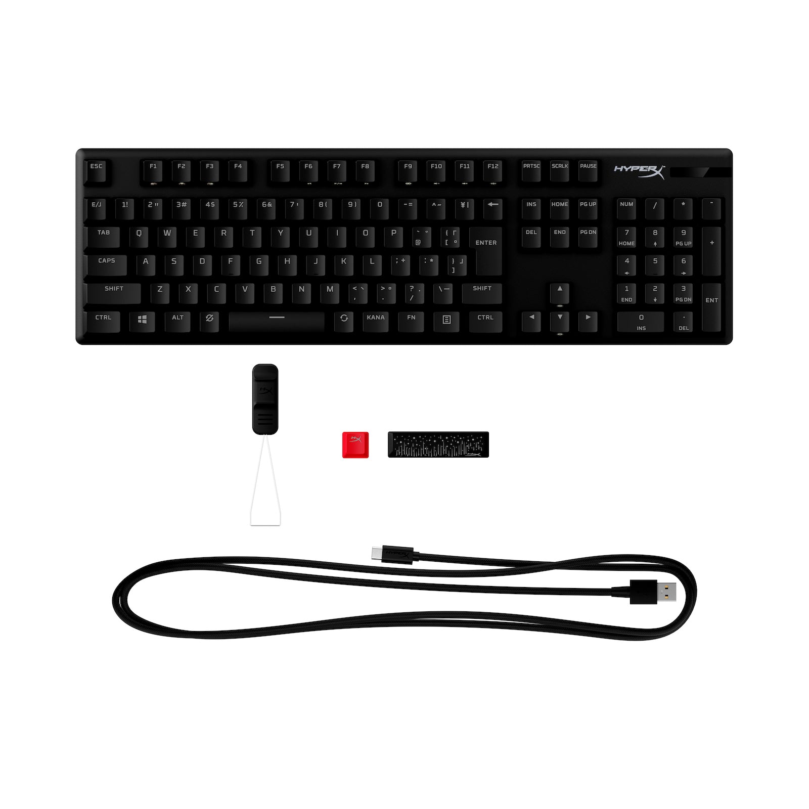 HyperX Alloy Origins PBT HX Aqua - Mechanical Gaming Keyboard