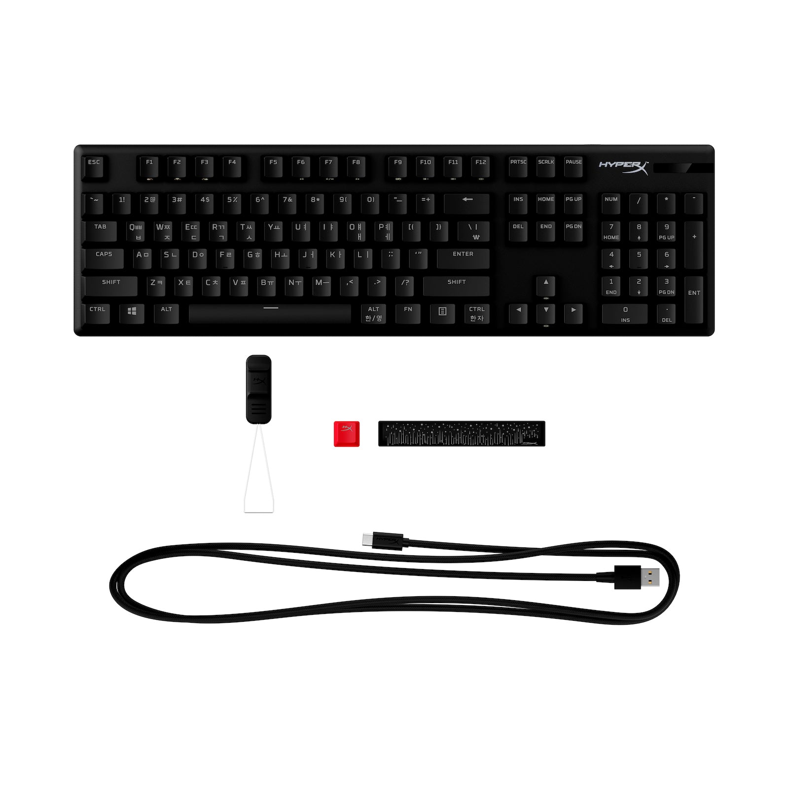 HyperX Alloy Origins PBT HX Aqua - Mechanical Gaming Keyboard