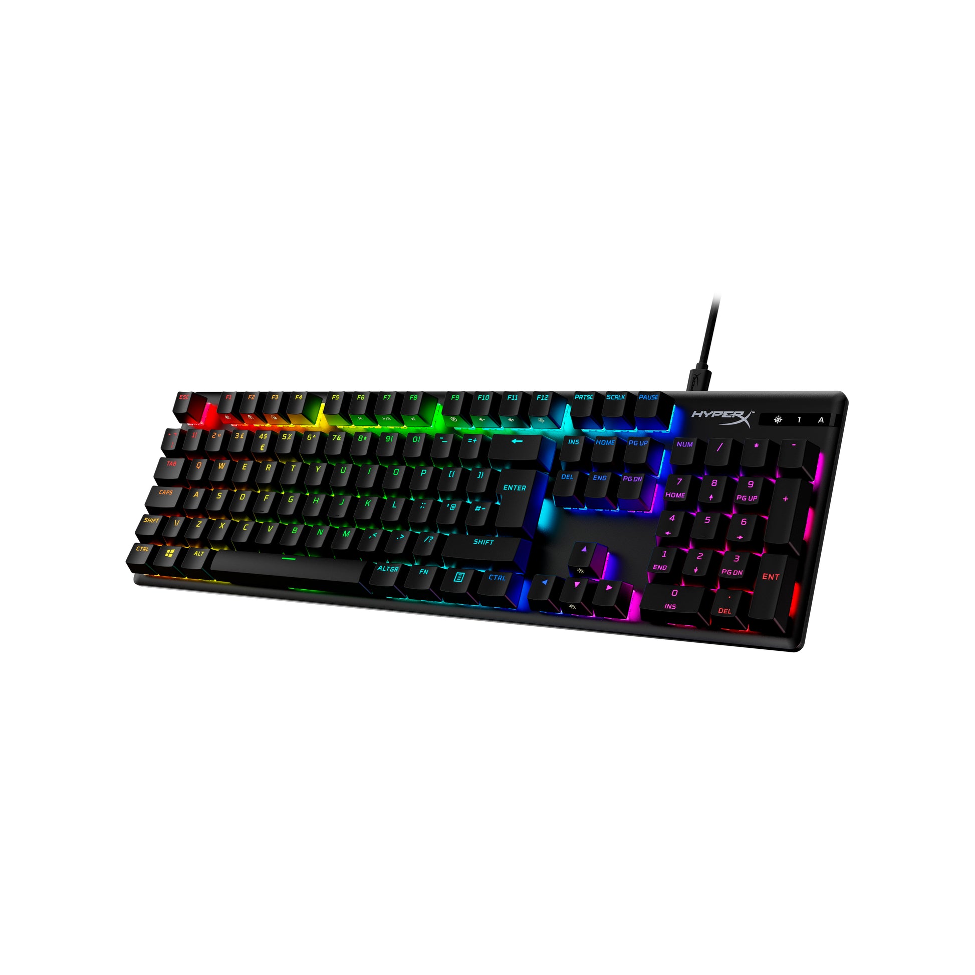 HyperX Alloy Origins PBT HX Aqua - Mechanical Gaming Keyboard