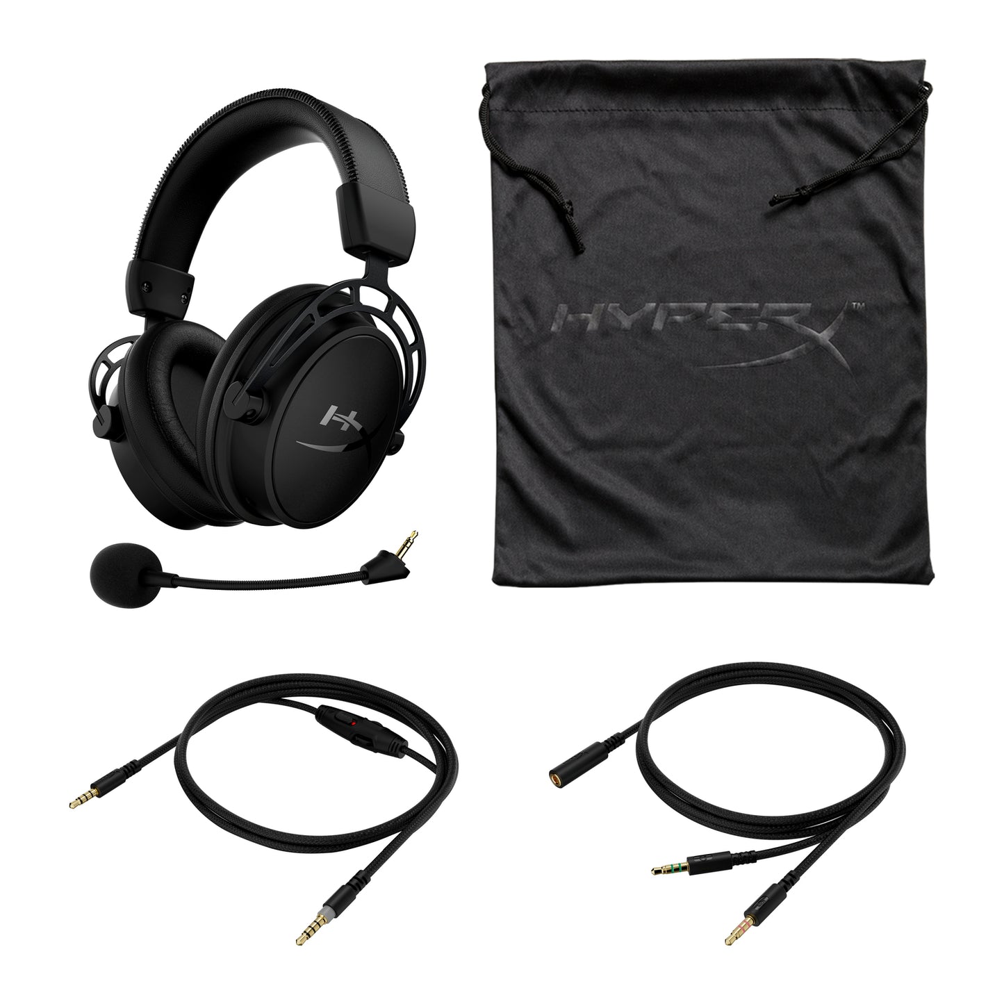 HyperX Cloud Alpha - Gaming Headset (Black-Red)