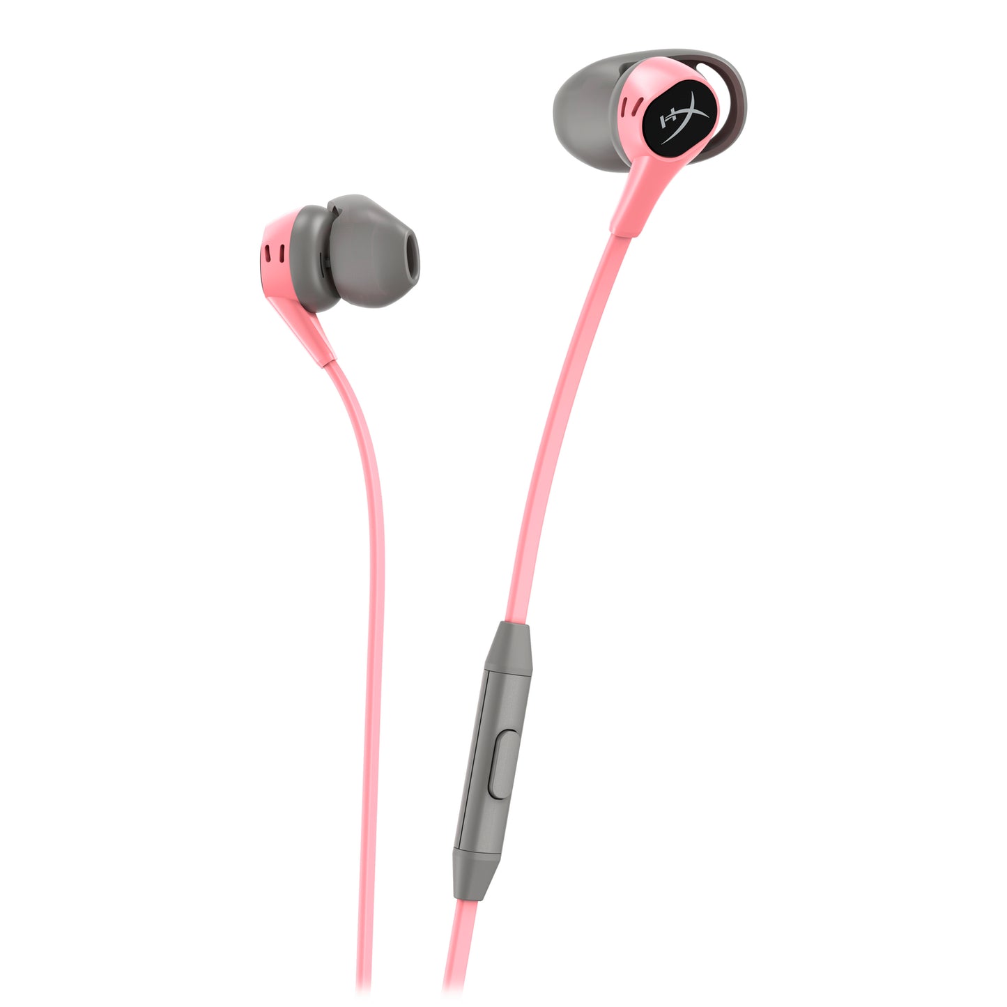 HyperX Cloud Earbuds (Pink-Gray)