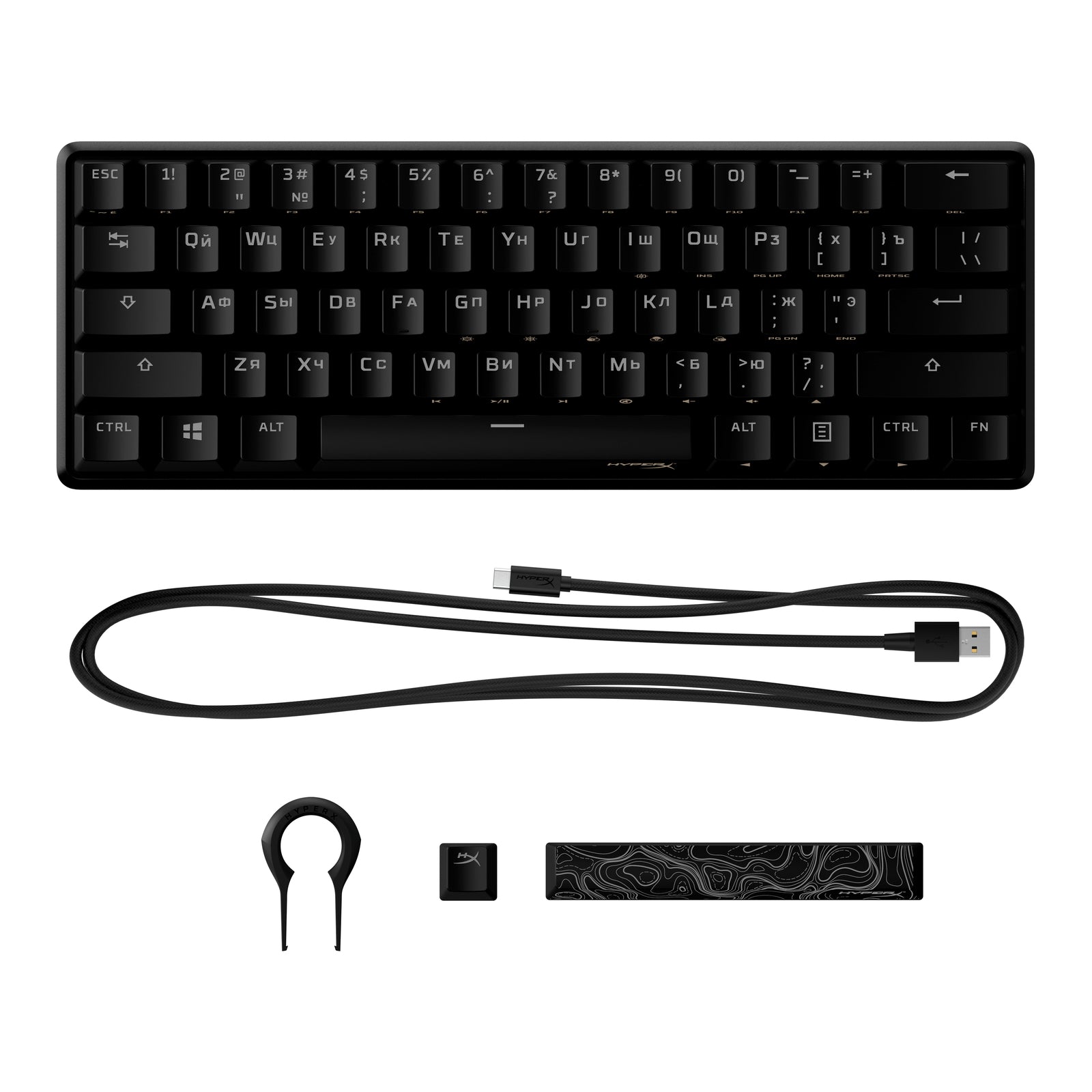 HyperX Alloy Origins 60 - Mechanical Gaming Keyboard - HX Red