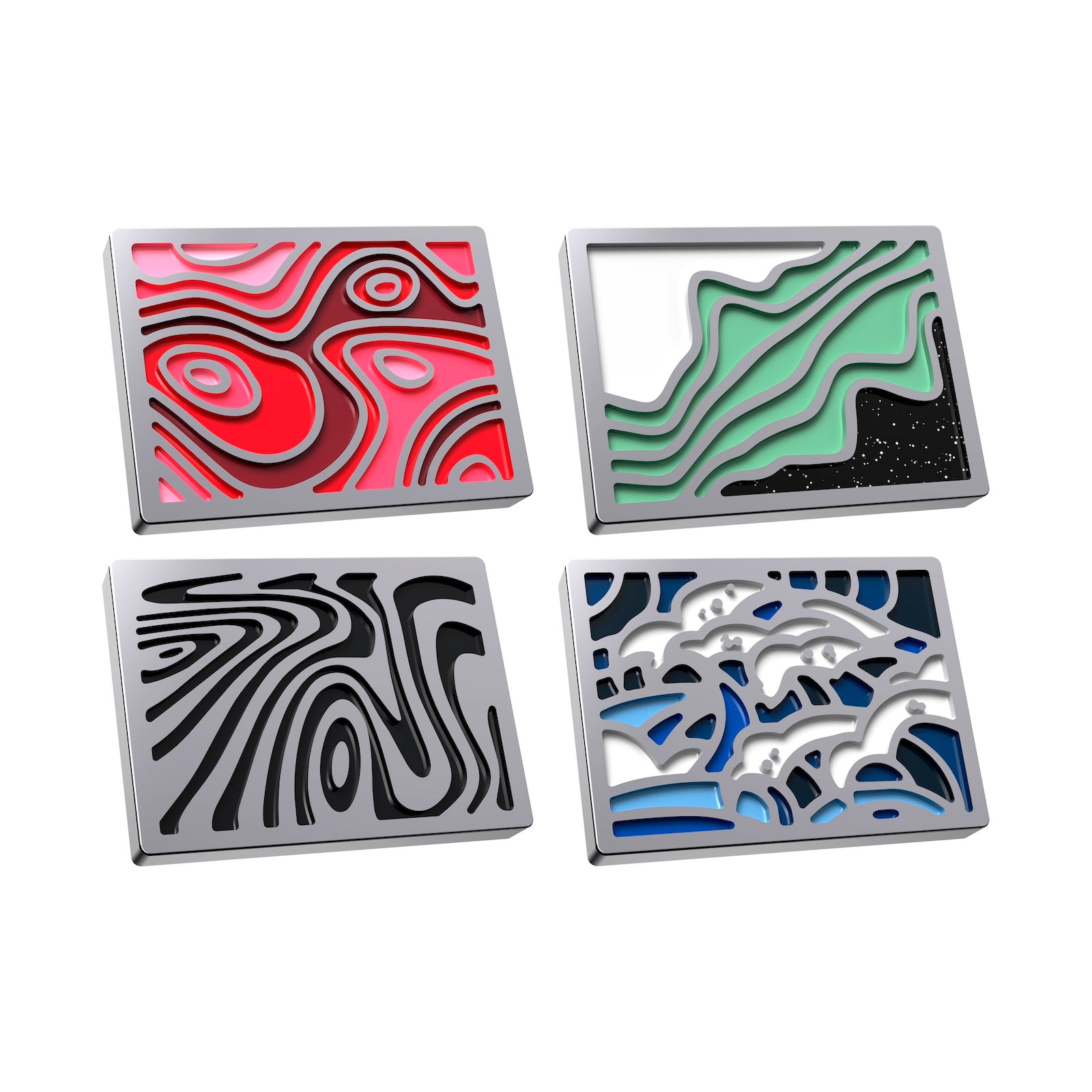 HyperX Badge Pack - Cute Magnetic Badges