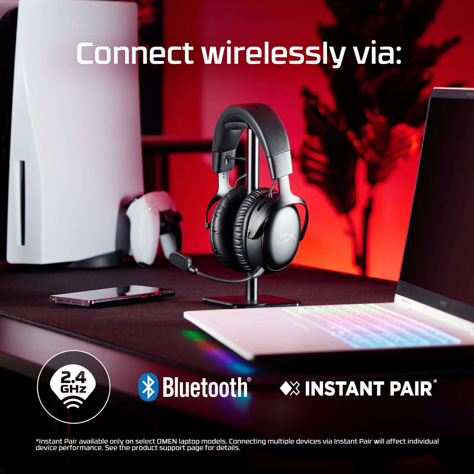 HyperX Cloud III S Wireless White Gaming Headset