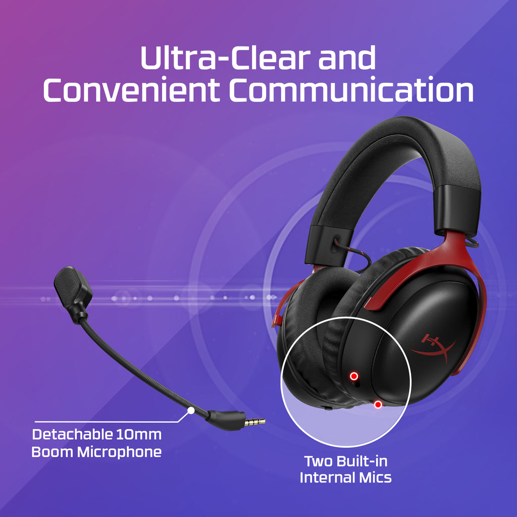 HyperX Cloud III S Wireless White Gaming Headset