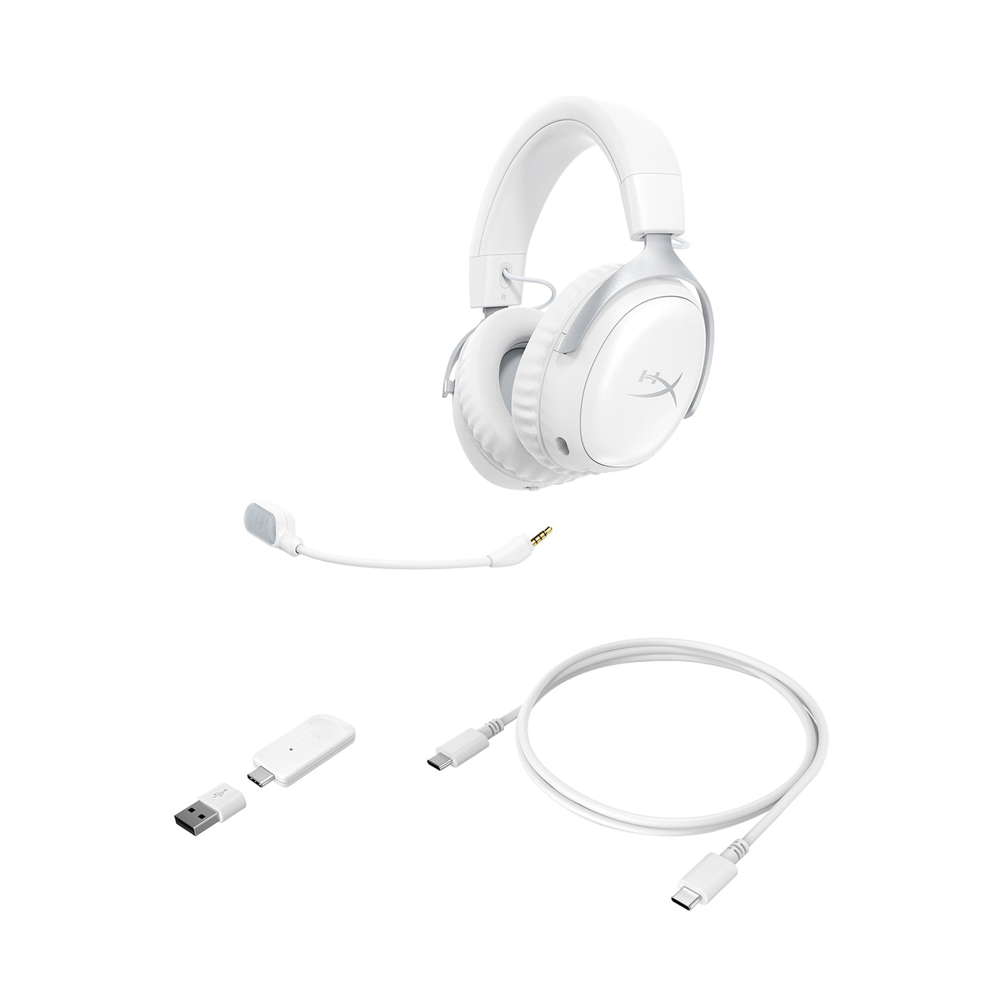 HyperX Cloud III S Wireless White Gaming Headset
