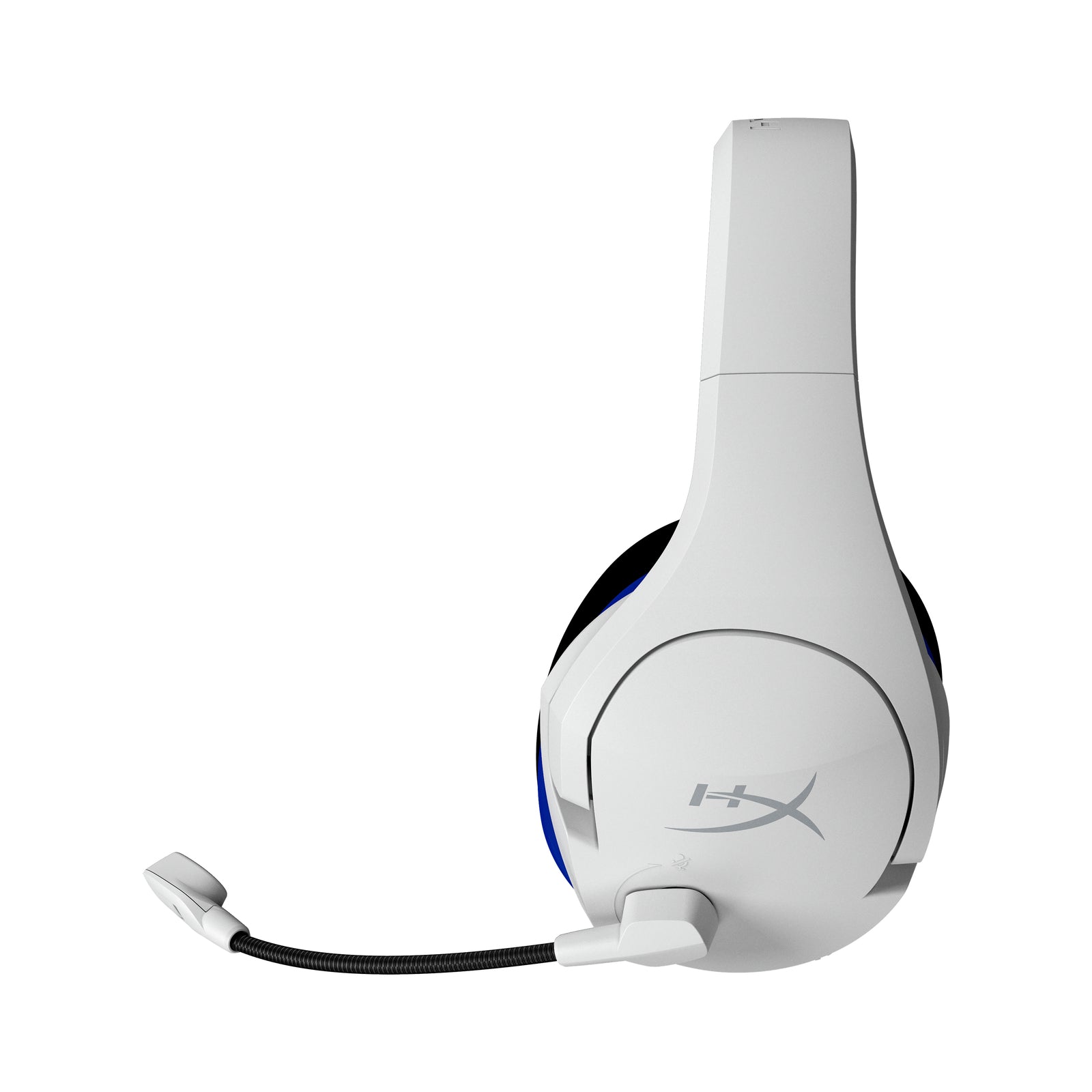 HyperX Cloud Stinger Core - Wireless Gaming Headset (White-Blue) - PS5-PS4
