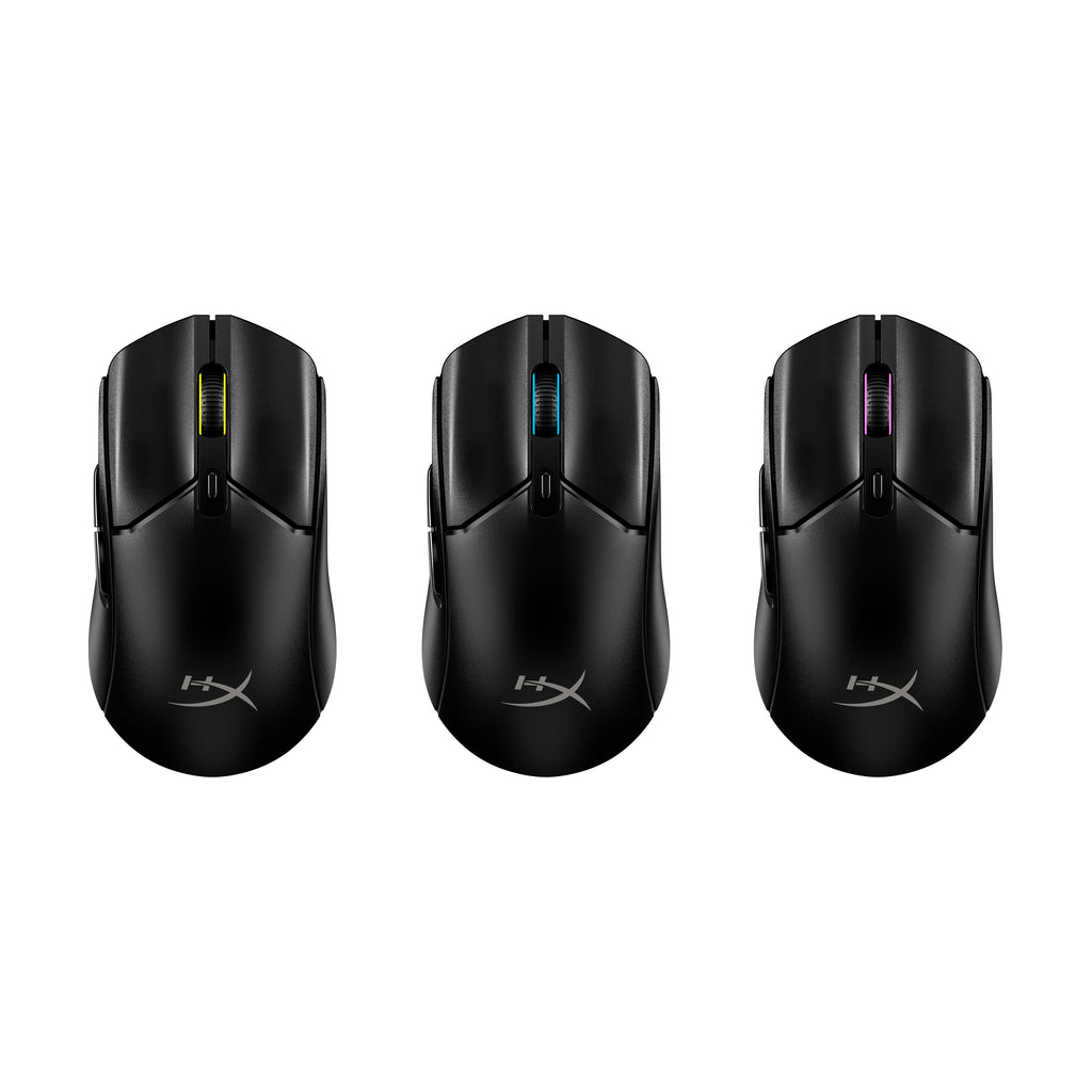 HyperX Pulsefire Haste 2 Core Wls - Gaming Mouse (Wht/Grn/Pur)