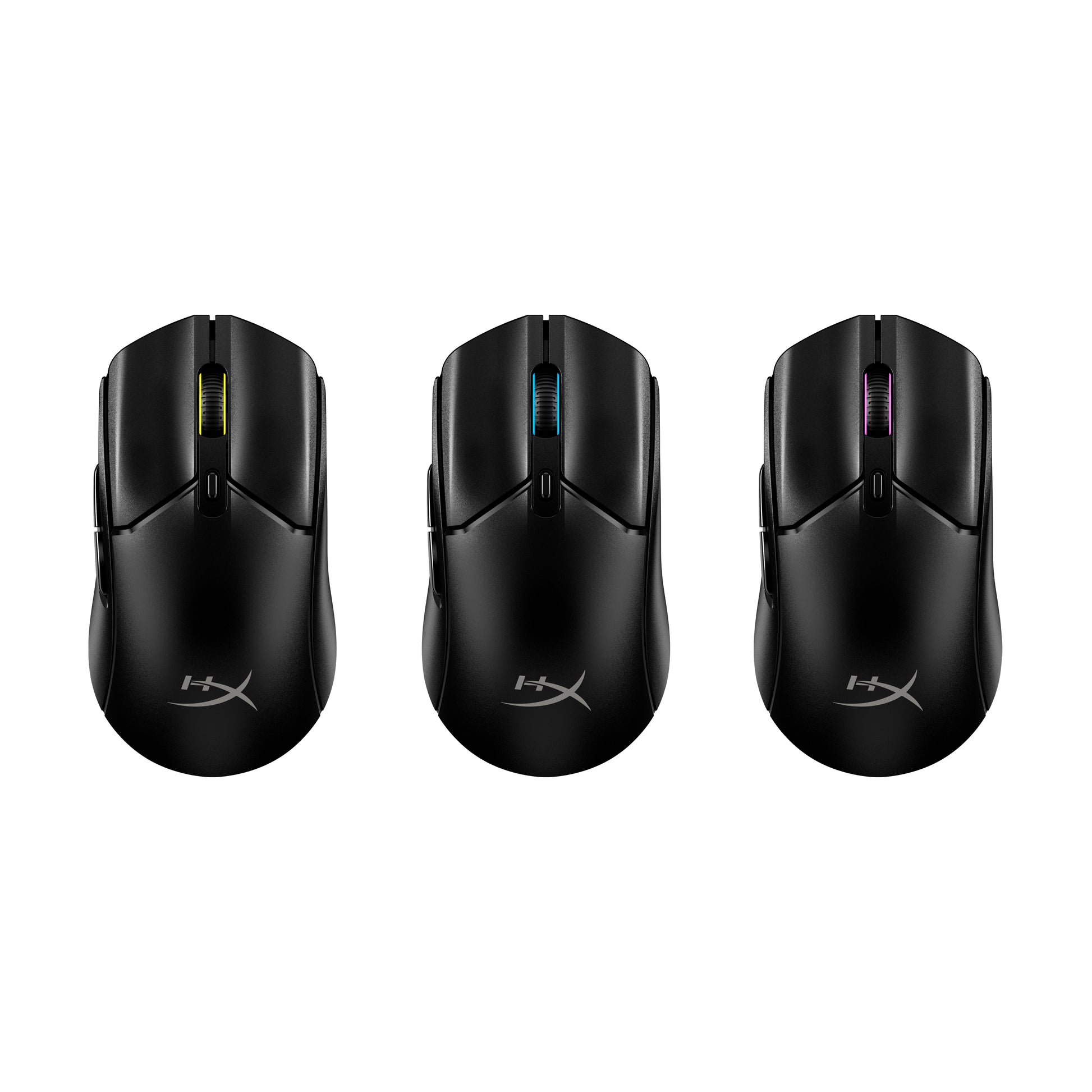 HyperX Pulsefire Haste 2 Core Wls - Gaming Mouse (Wht/Grn/Pur)