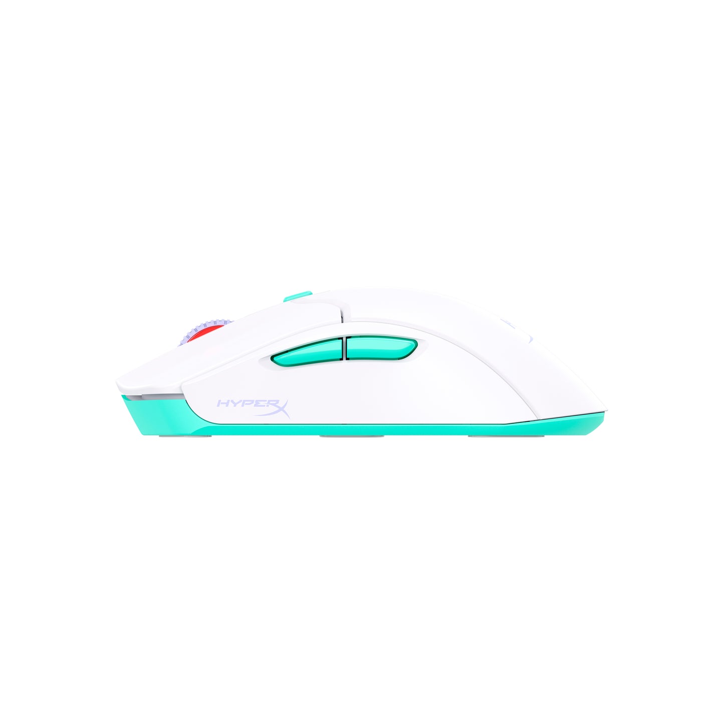 HyperX Pulsefire Haste 2 Core Wls - Gaming Mouse (Wht/Grn/Pur)