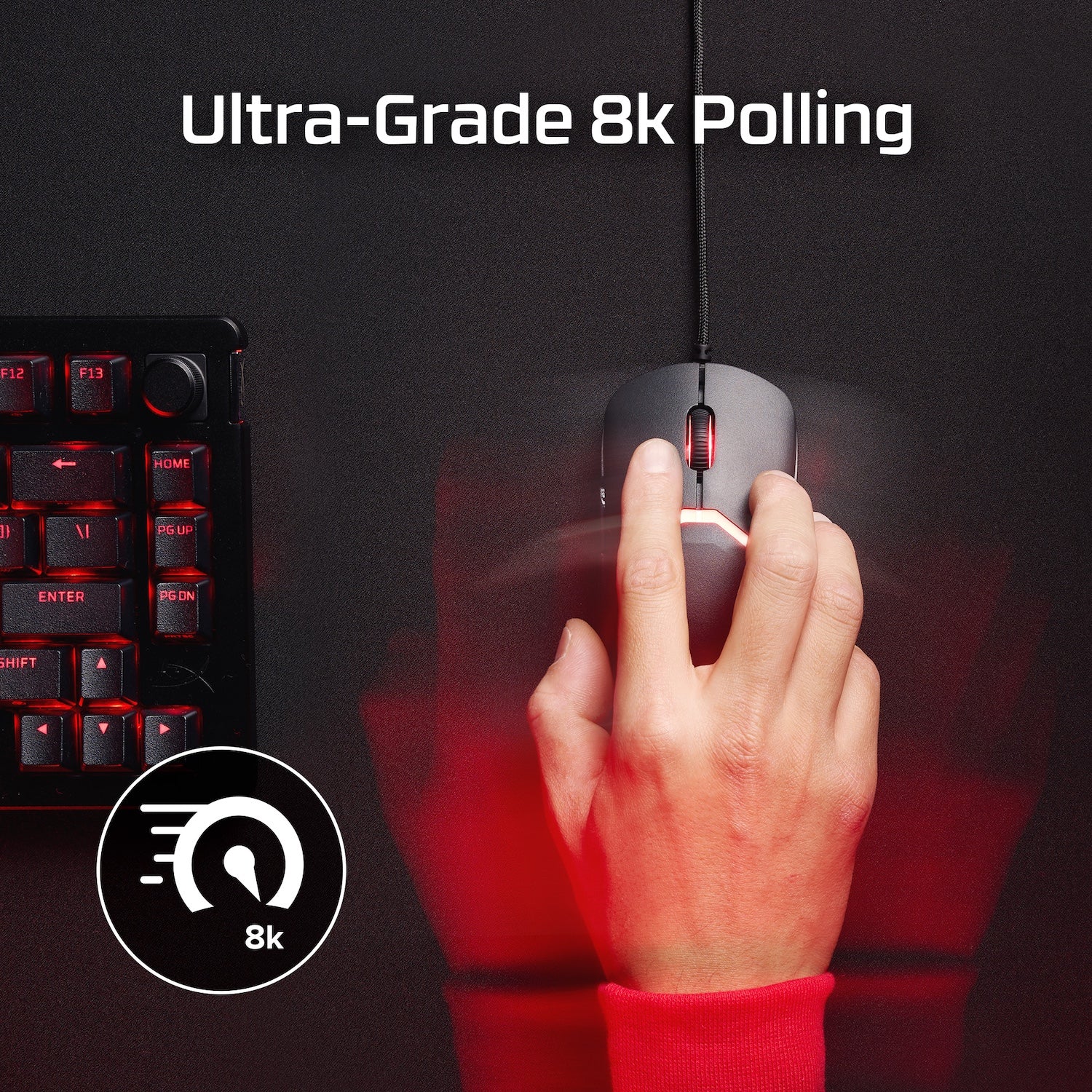 HyperX Pulsefire Saga Gaming Mouse (Black)