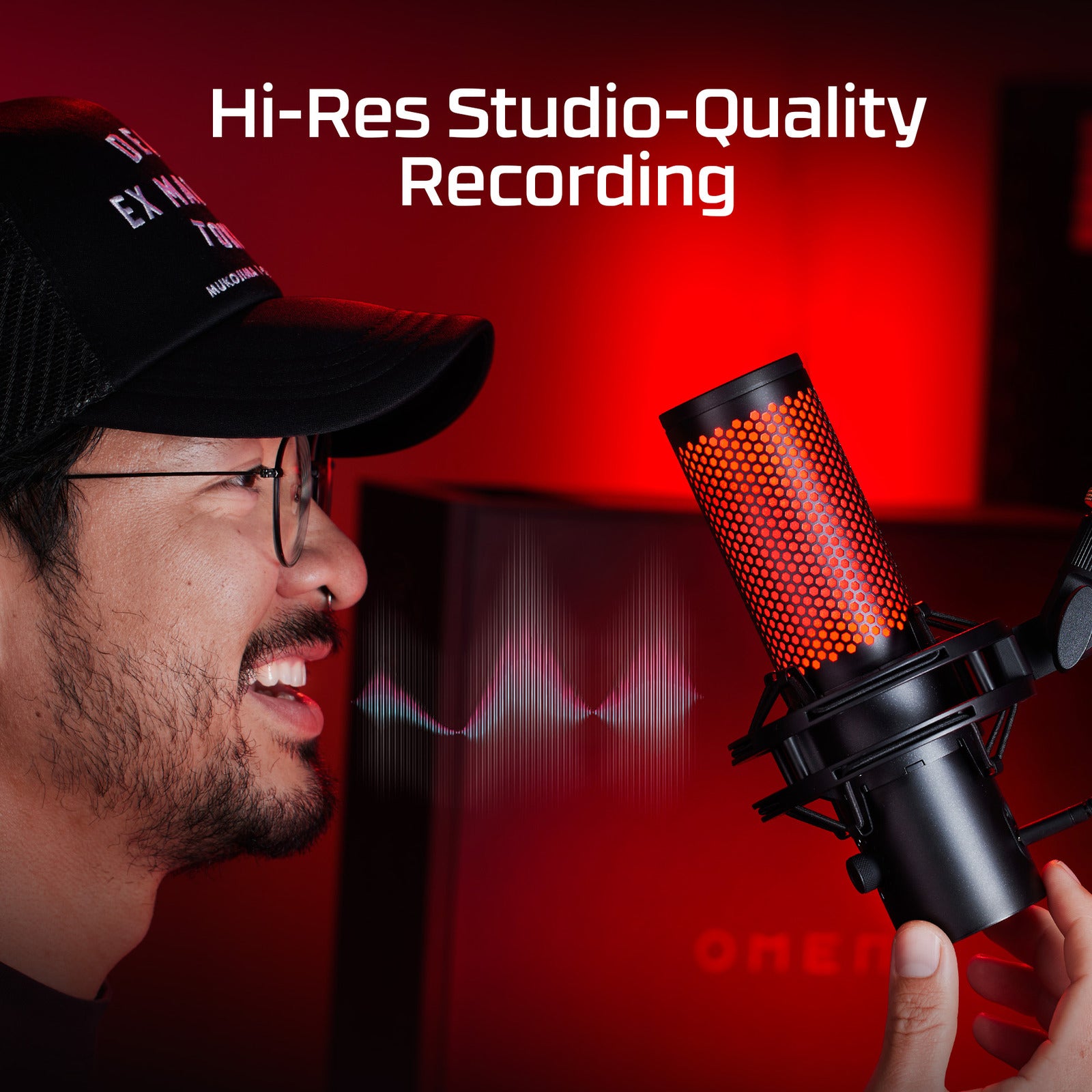 HyperX QuadCast 2 - USB Microphone (Grey)