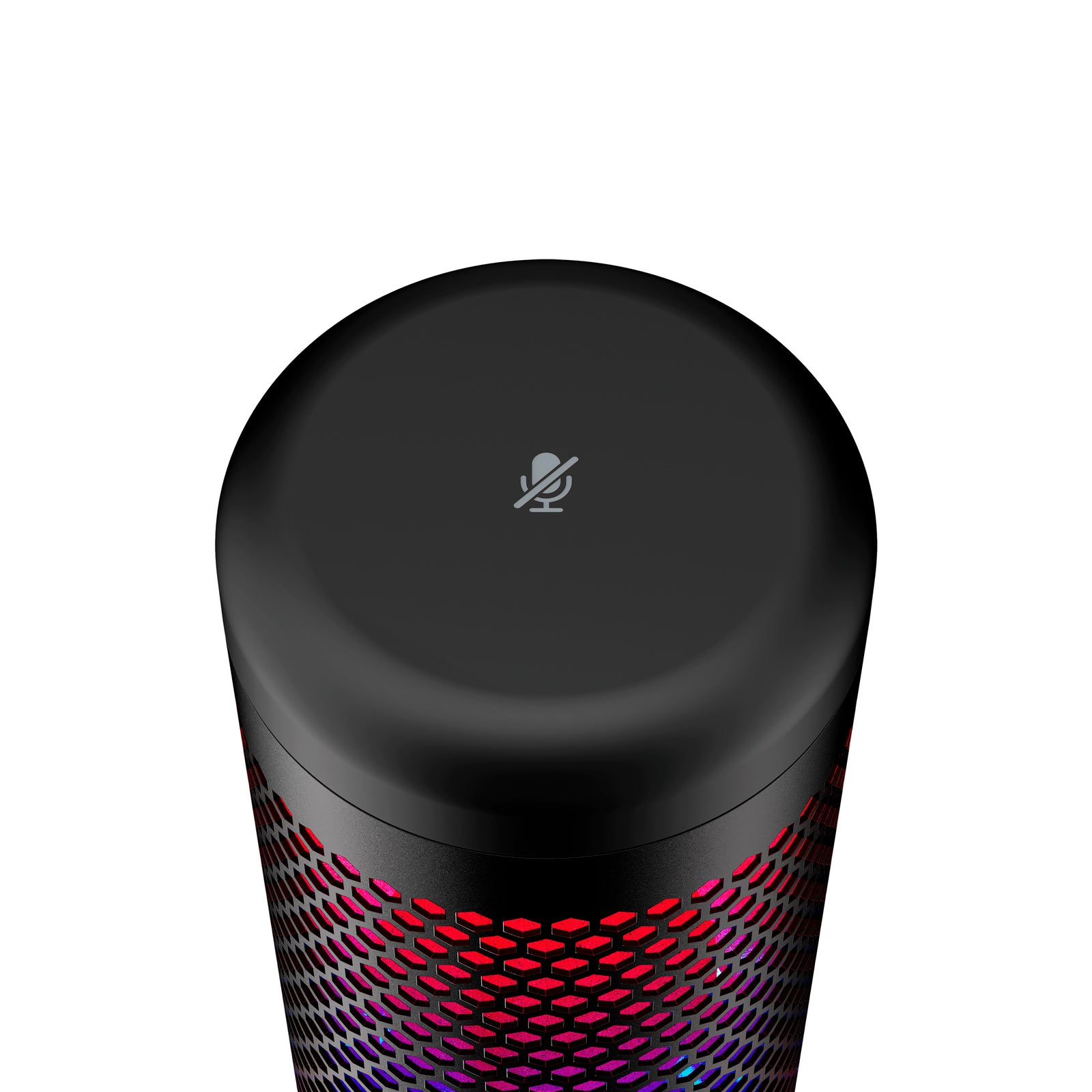 HyperX QuadCast S - USB Microphone (White-Grey) - RGB Lighting