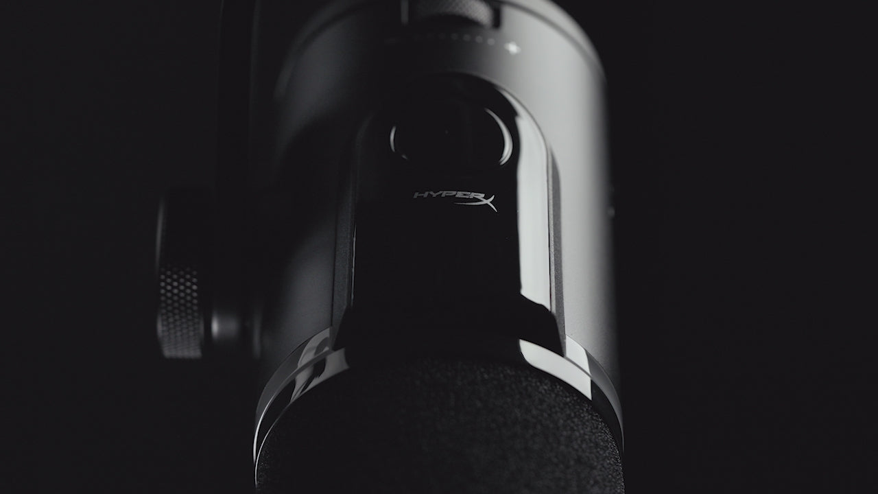 HyperX FlipCast - USB/XLR Dynamic Microphone (Black)
