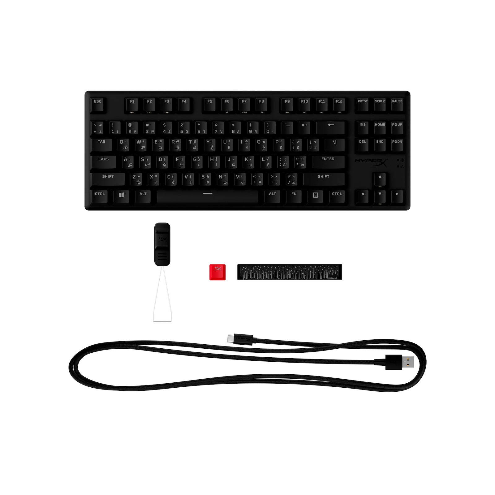 HyperX Alloy Origins Core PBT HX Aqua - Mechanical Gaming Keyboard