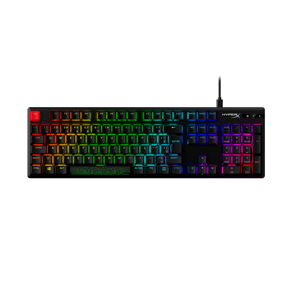 HyperX Alloy Origins PBT HX Aqua - Mechanical Gaming Keyboard