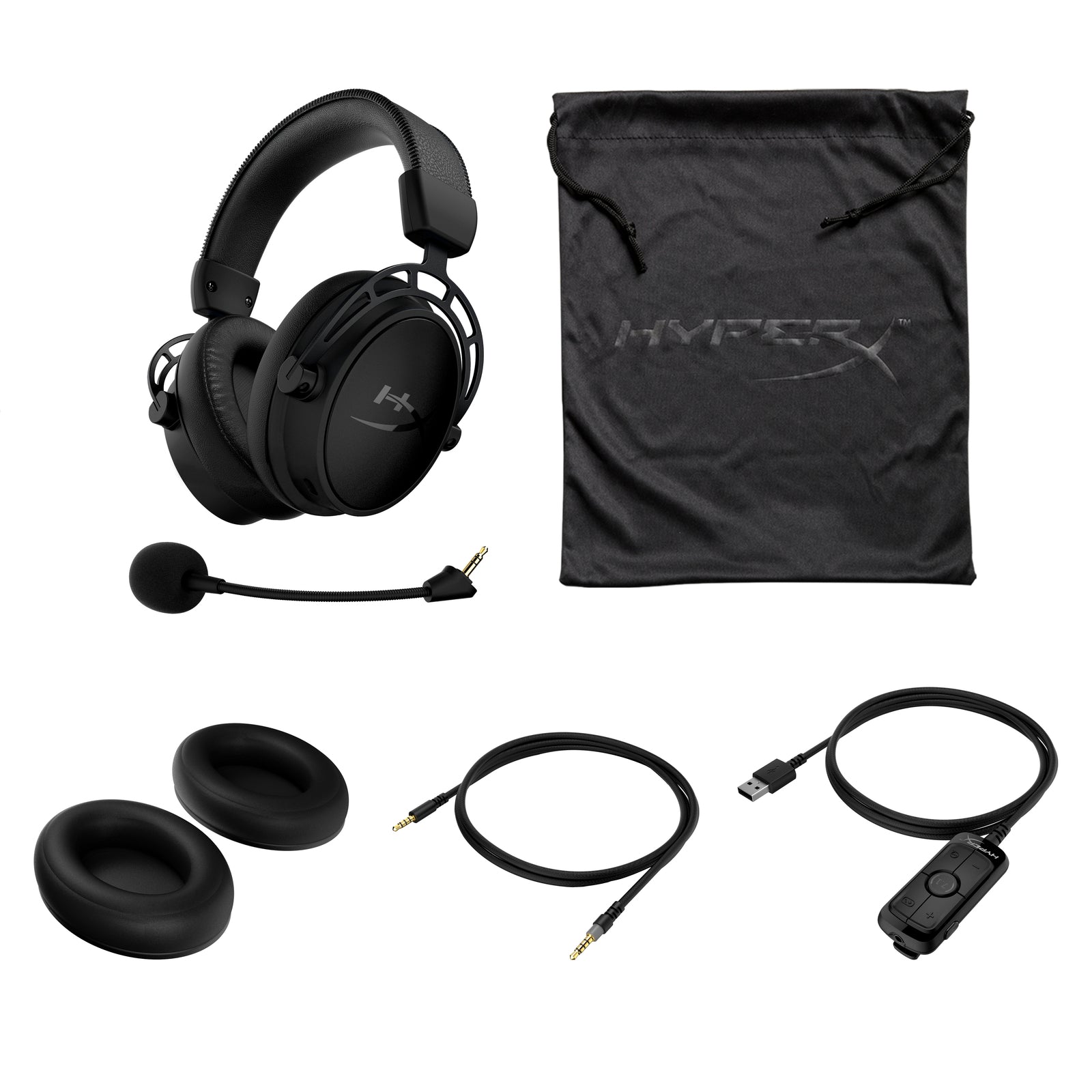 HyperX Cloud Alpha S - Gaming Headset (Black-Blue)