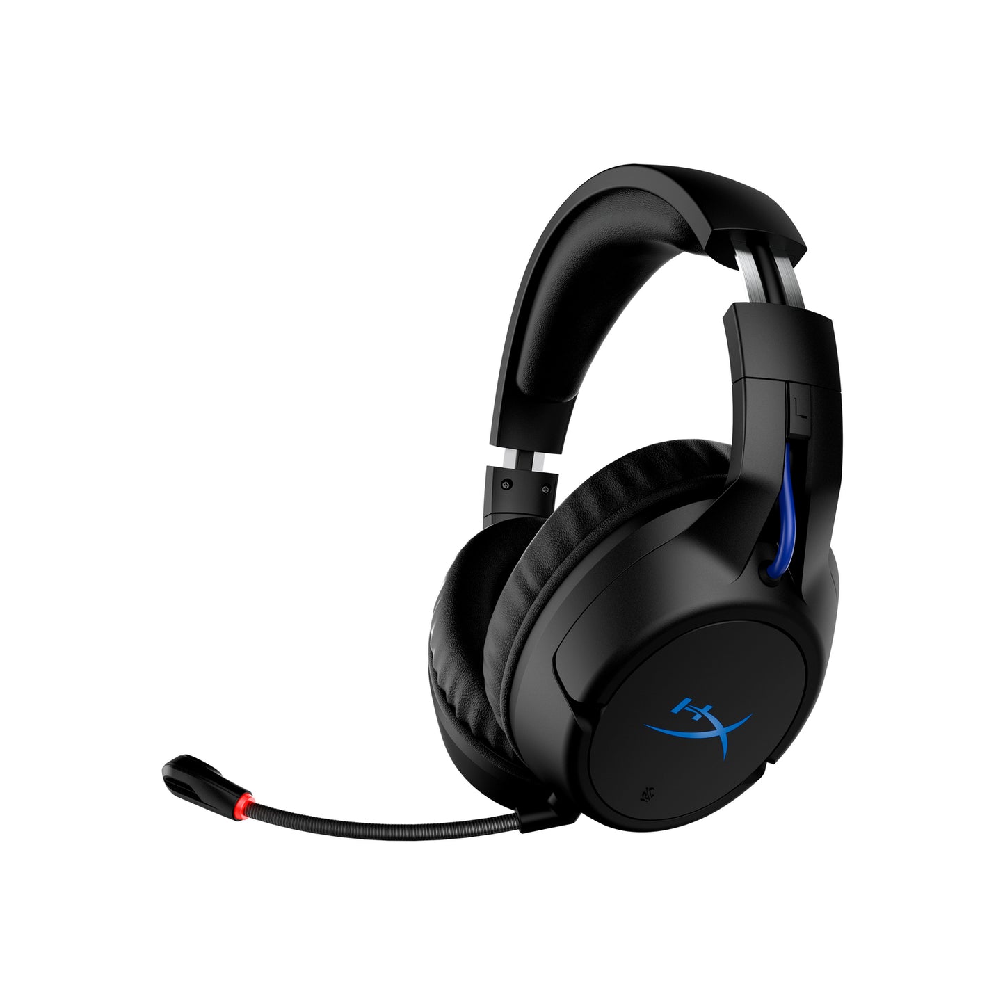 HyperX Cloud Flight - Wireless Gaming Headset (Black-Blue) - PS5-PS4