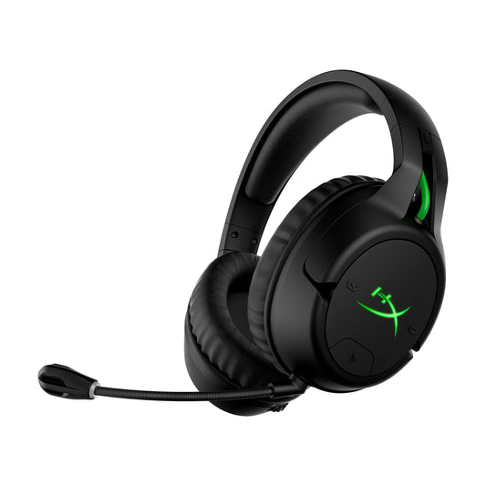 HyperX CloudX Flight - Wireless Gaming Headset (Black-Green) - Xbox