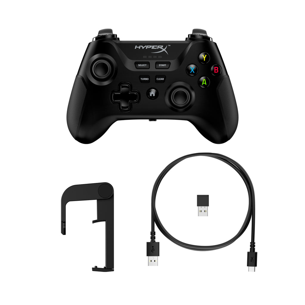 HyperX Clutch - Wireless Gaming Controller (Black) - Mobile PC