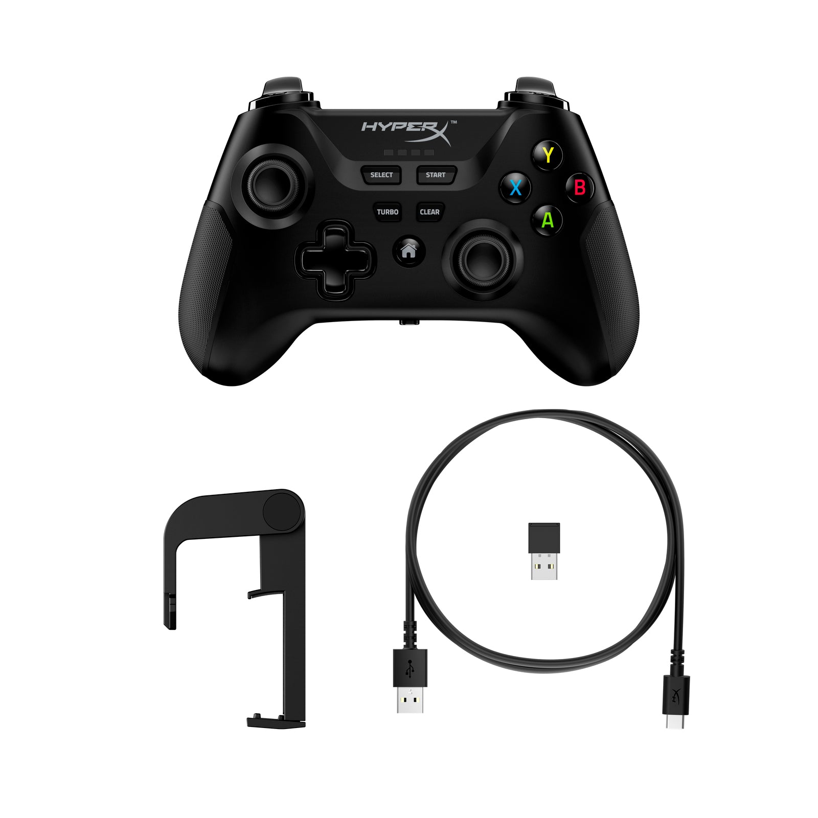 HyperX Clutch - Wireless Gaming Controller (Black) - Mobile PC